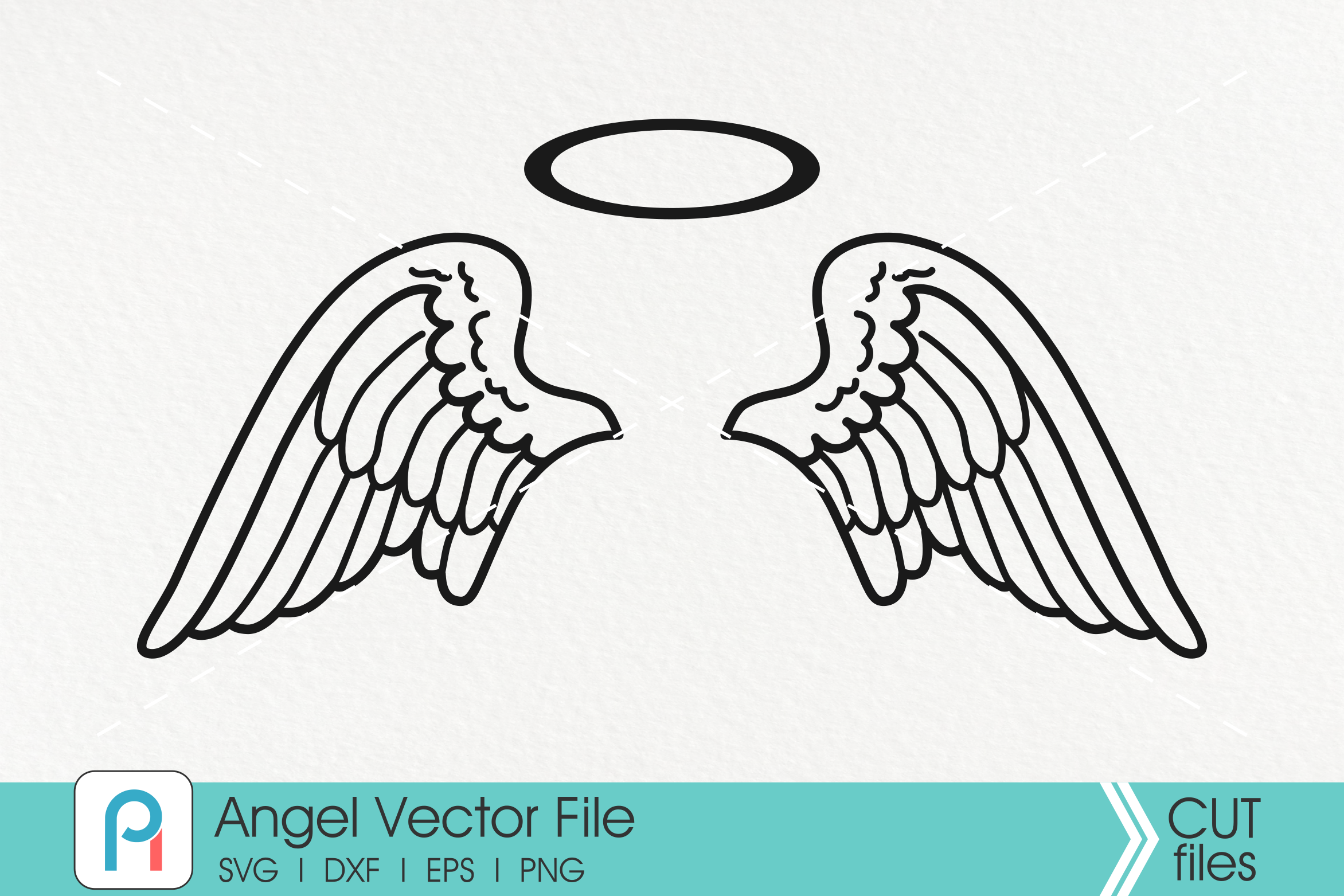 Angel Wings Svg, Angel Svg, Wings Svg, Baby Memorial Svg (536545) | Cut