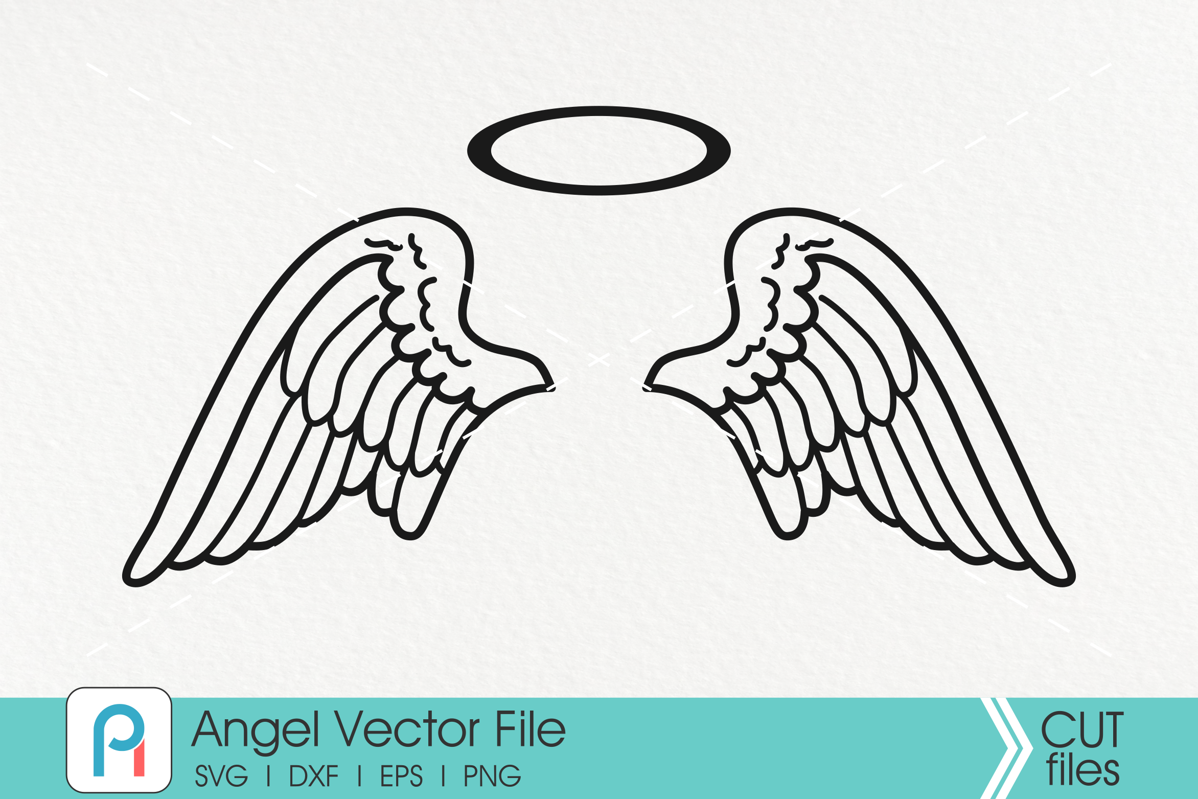 Download Angel Wings Svg, Angel Svg, Wings Svg, Baby Memorial Svg (536545) | Cut Files | Design Bundles