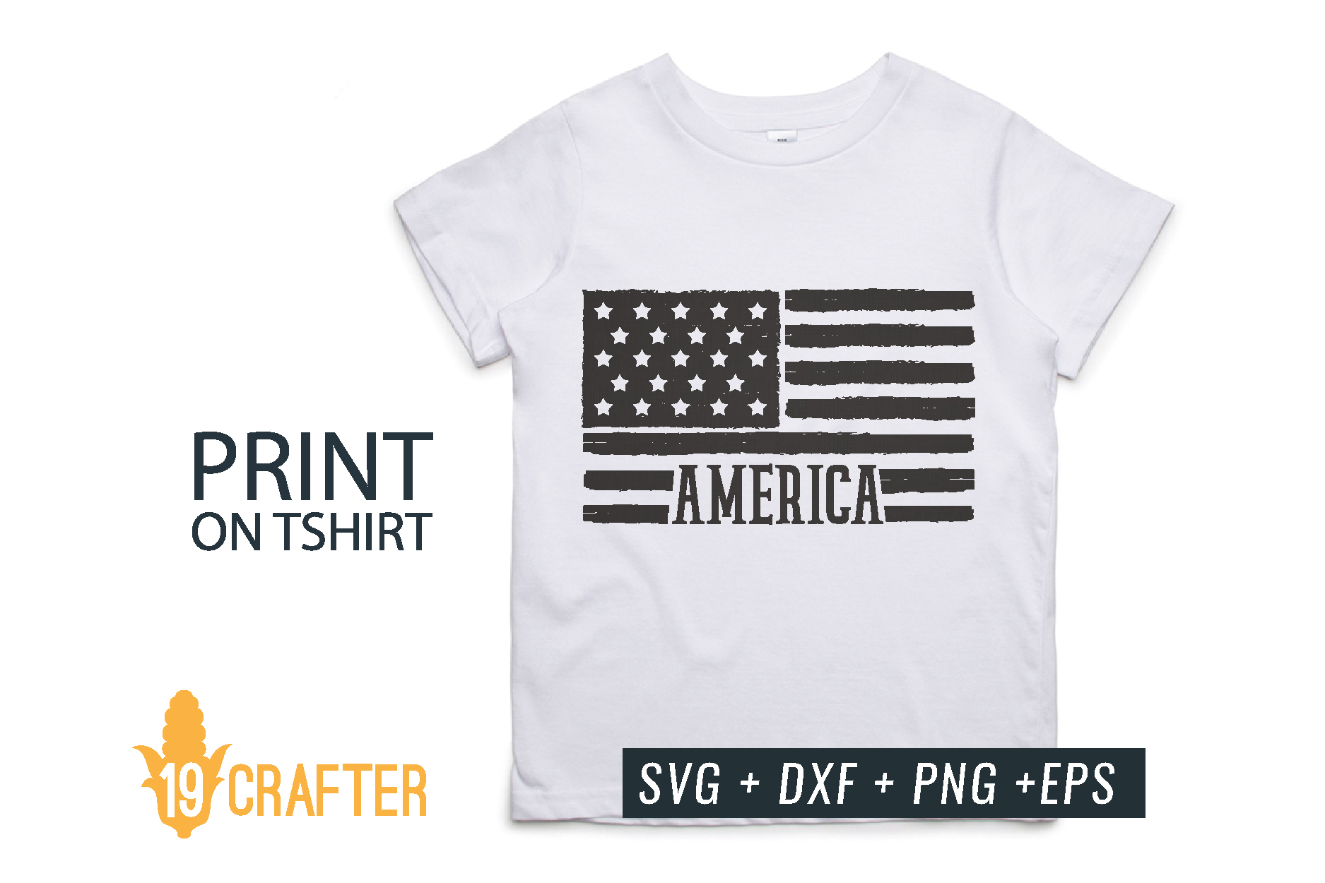 Download distressed american flag svg dxf png eps cut file (279684 ...