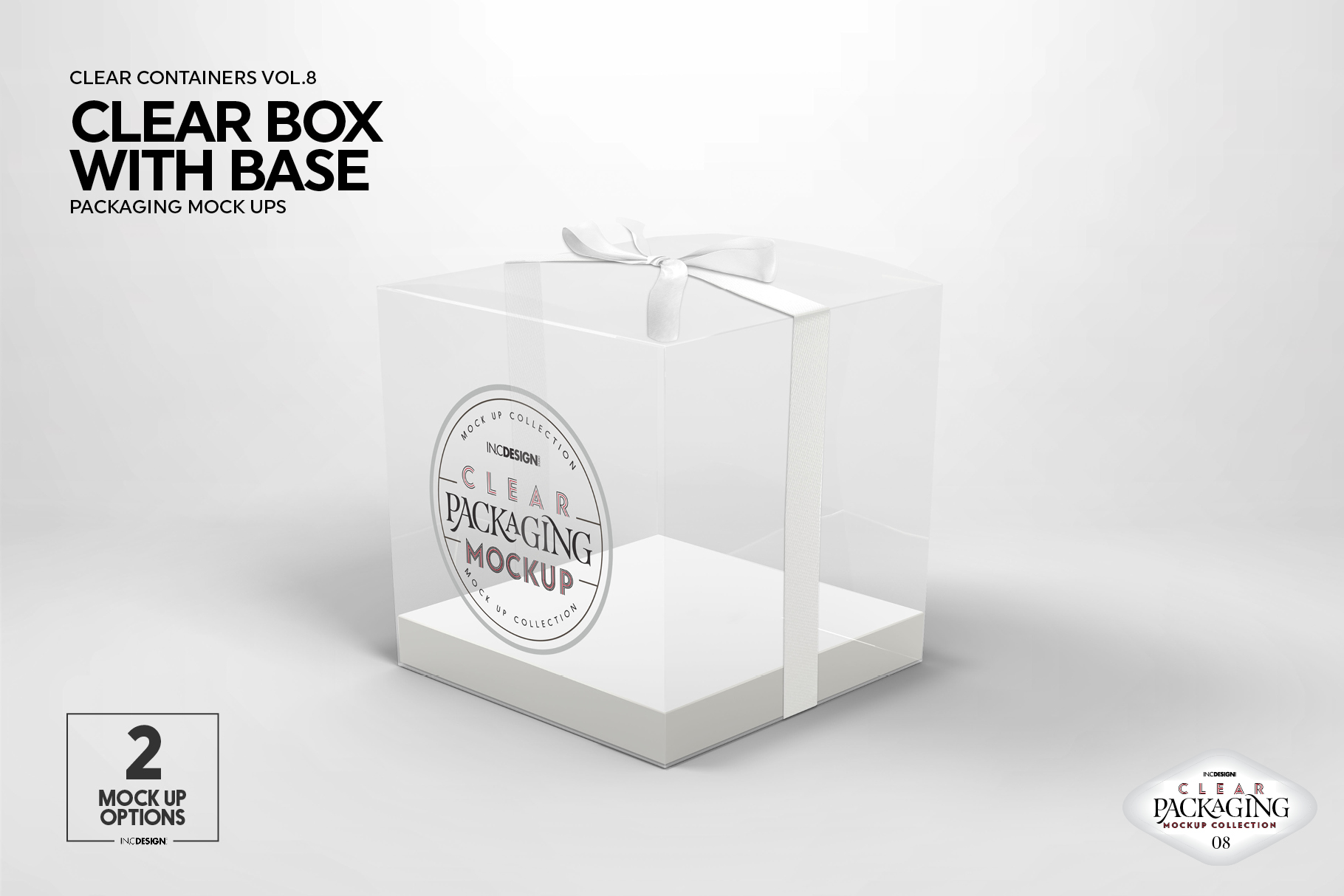 Download VOL.8 Clear Packaging Mockup Collection (256686) | Branding | Design Bundles