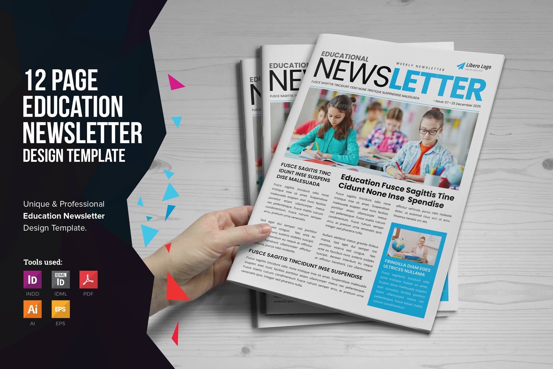 Education Newsletter Design v1