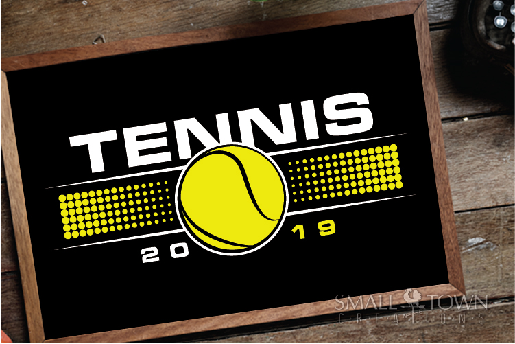 Tennis, tennis ball, Sports, Team logo, PRINT, CUT & DESIGN (192530