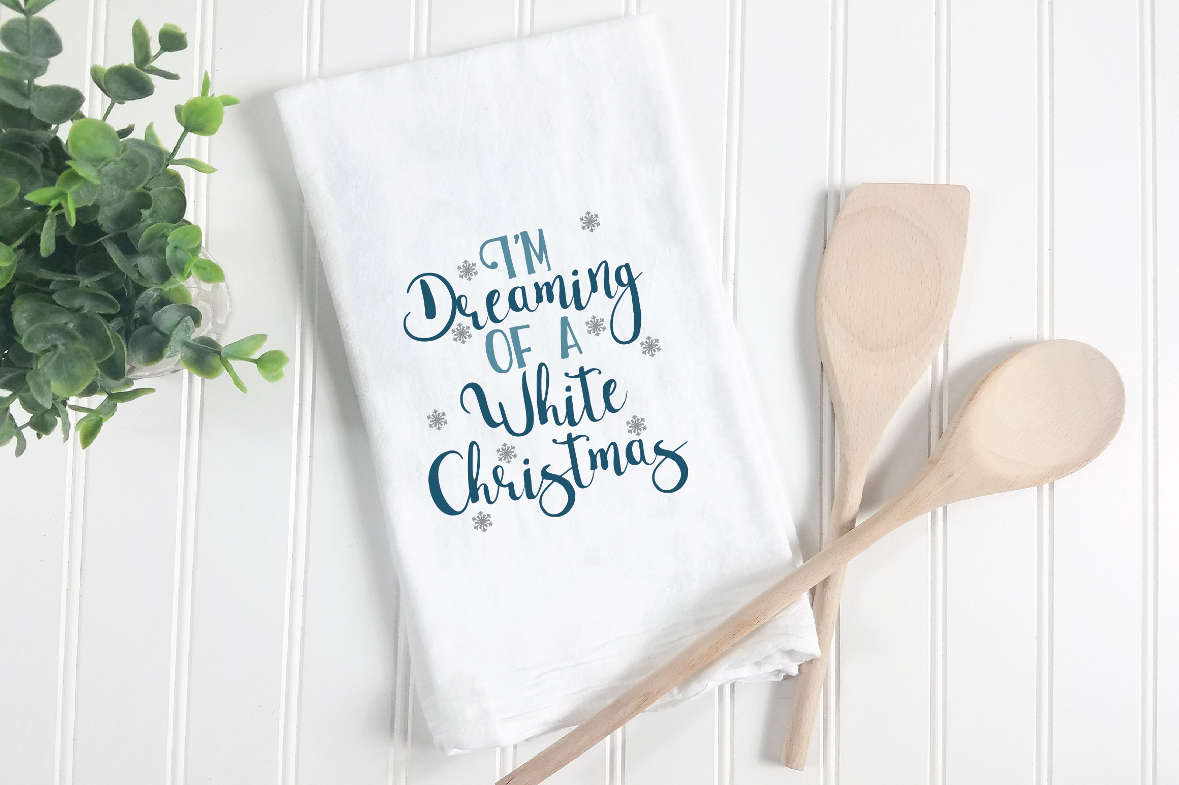 Download I'm Dreaming of a White Christmas SVG Cut File - EPS DXF ...