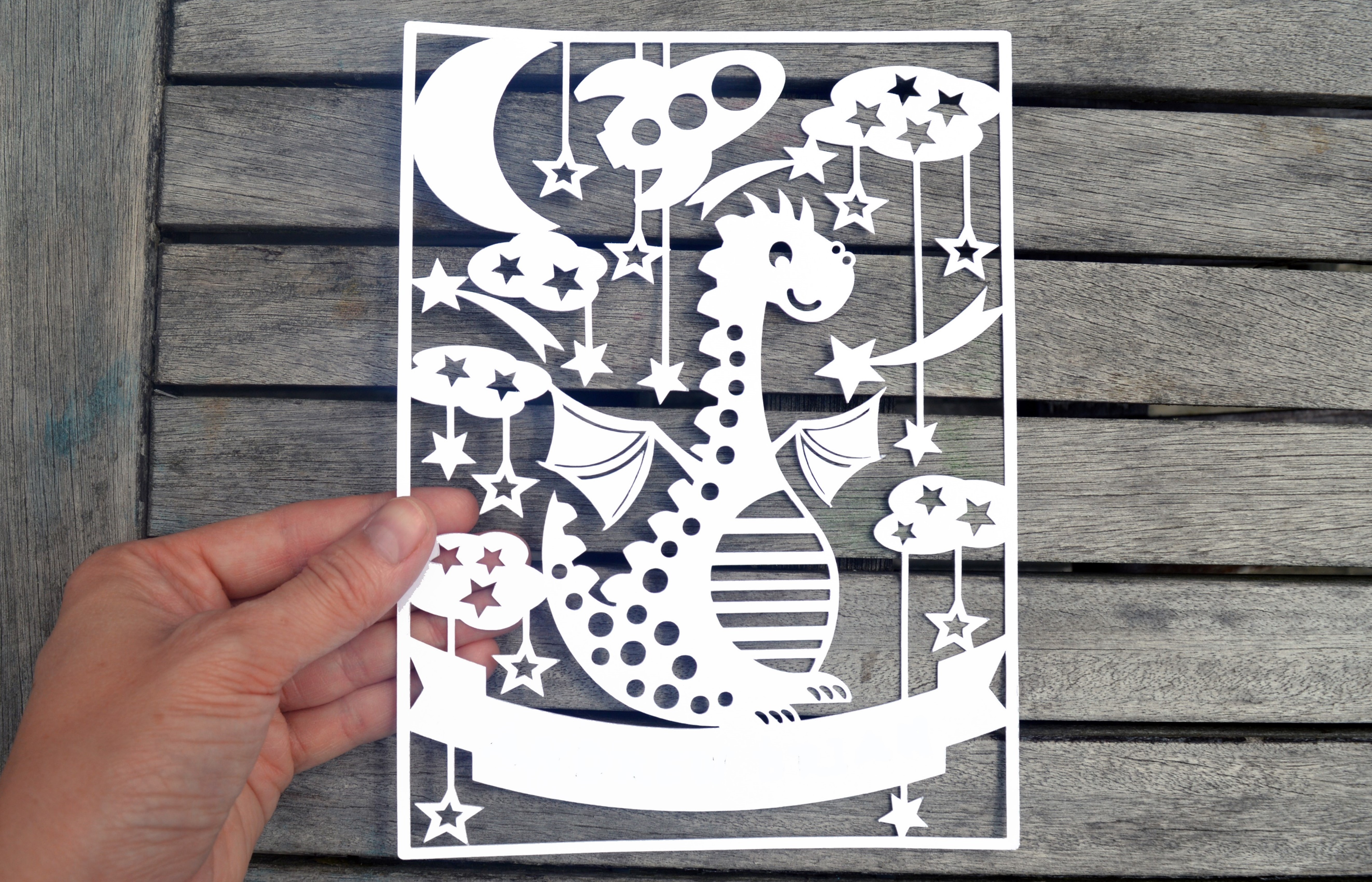 Download Dragon Paper Cut SVG / DXF / EPS File (23645) | SVGs | Design Bundles