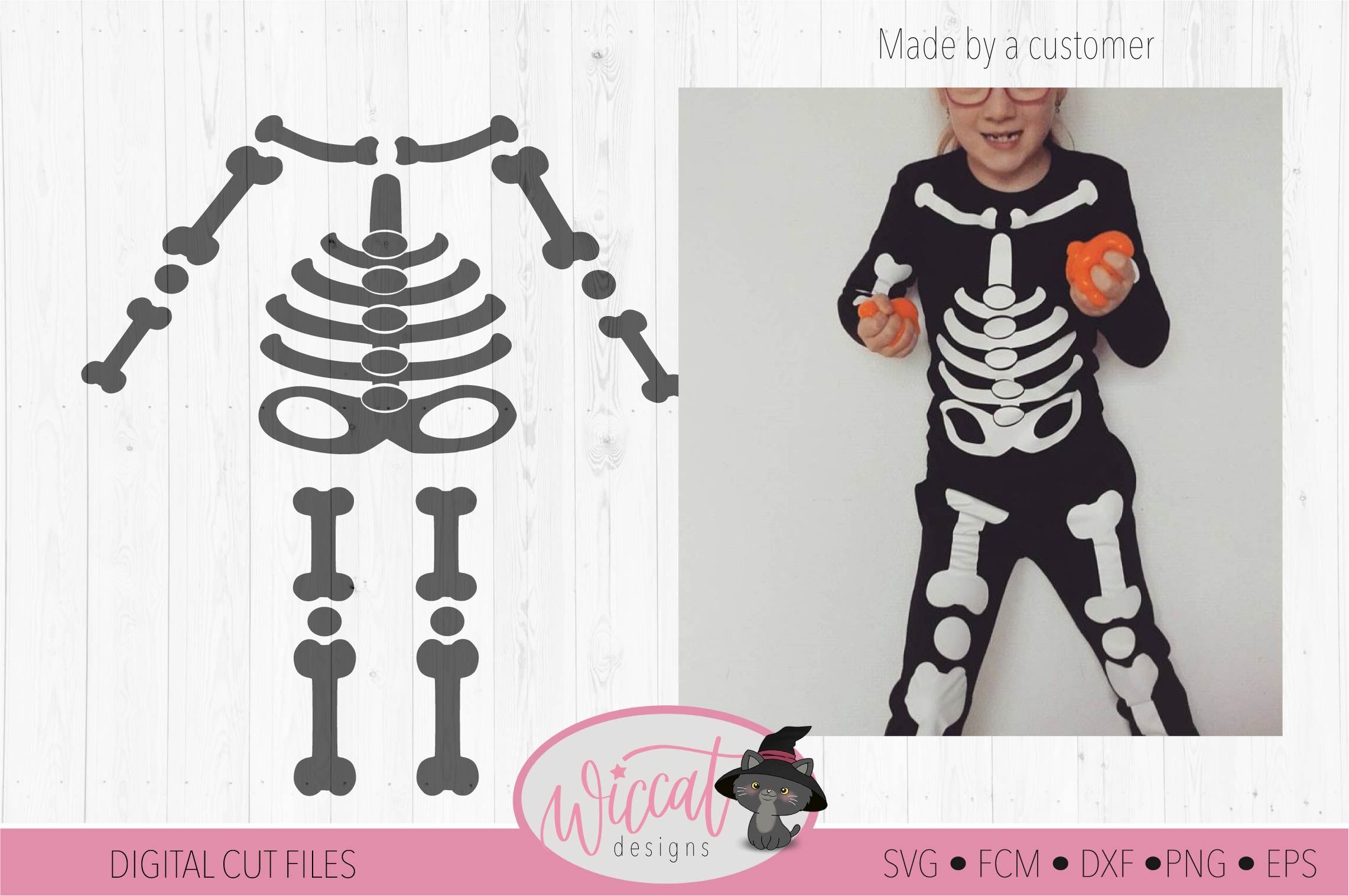 Download skeleton svg, halloween costume cut fil | Design Bundles