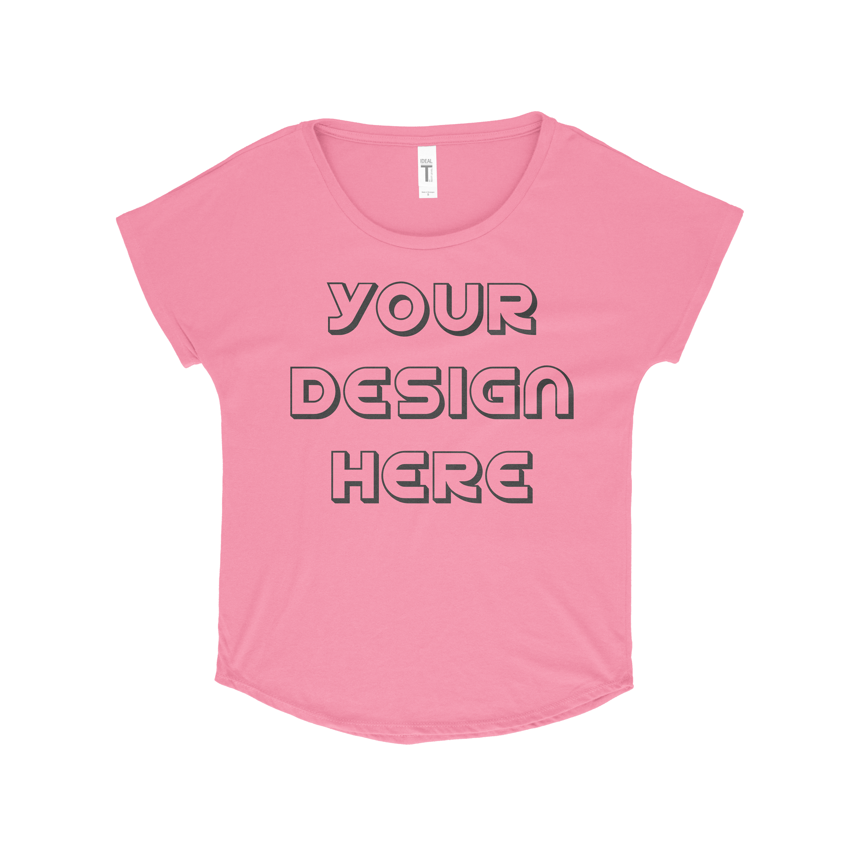 Download Next Level 1560 Women's Ideal Dolman T shirt Mockups - 12 (234396) | Mock Ups | Design Bundles