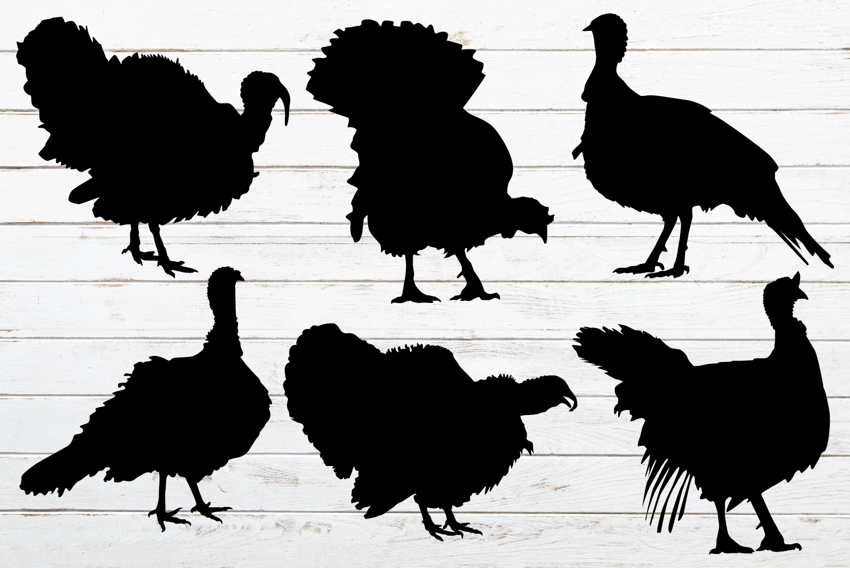 FARM ANIMAL SILHOUETTES SVG CRAFTER (115338) | SVGs ...