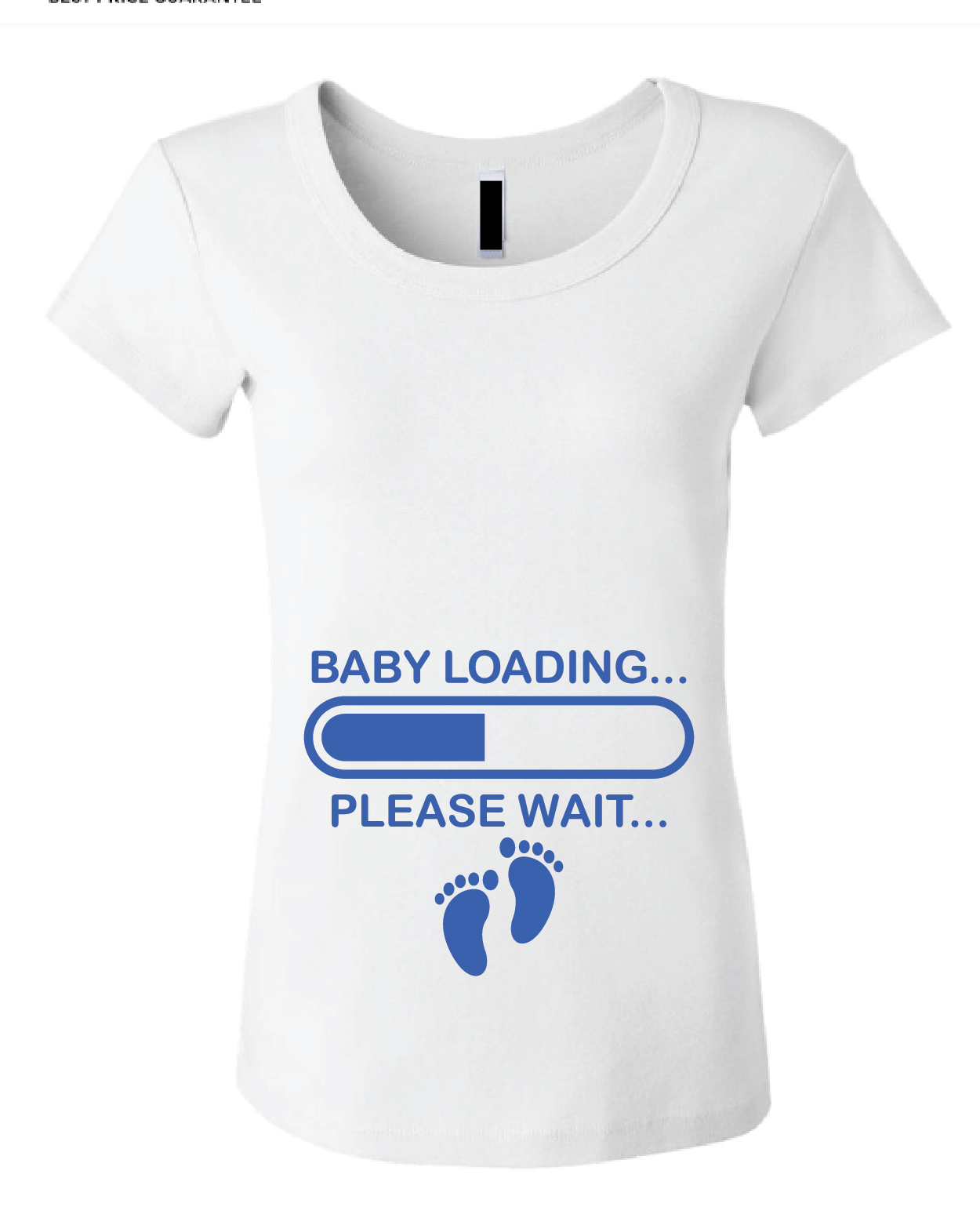 Baby Loading Pregnant Tee Shirt Design, SVG, DXF, EPS Vector files for use with Cricut or ...