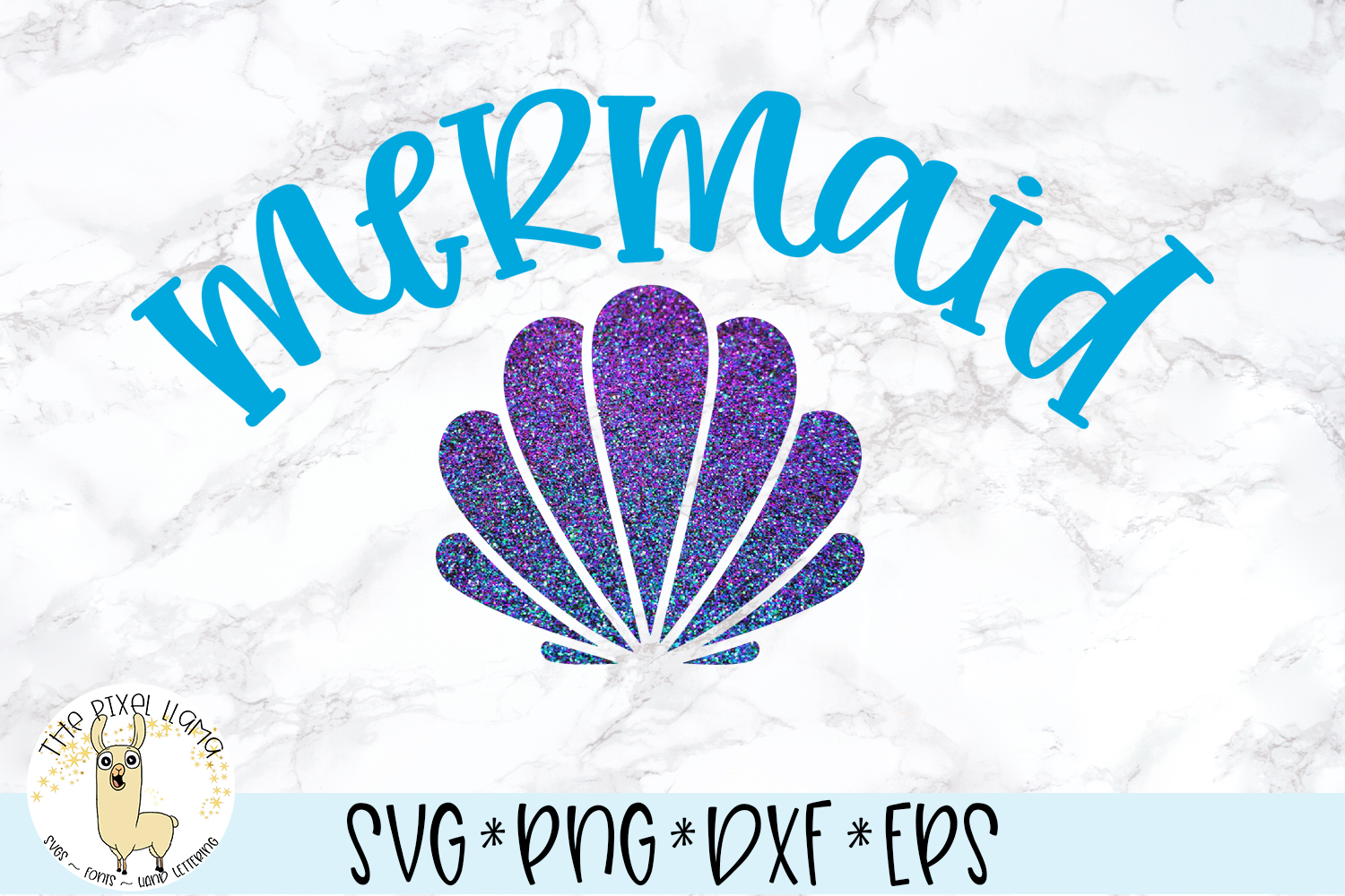 Download Mermaid Seashell SVG Cut File