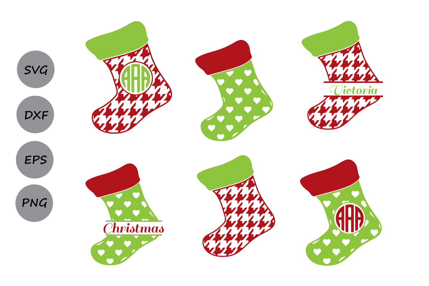 Download Christmas Stockings svg, Stockings Monogram svg, Christmas ...