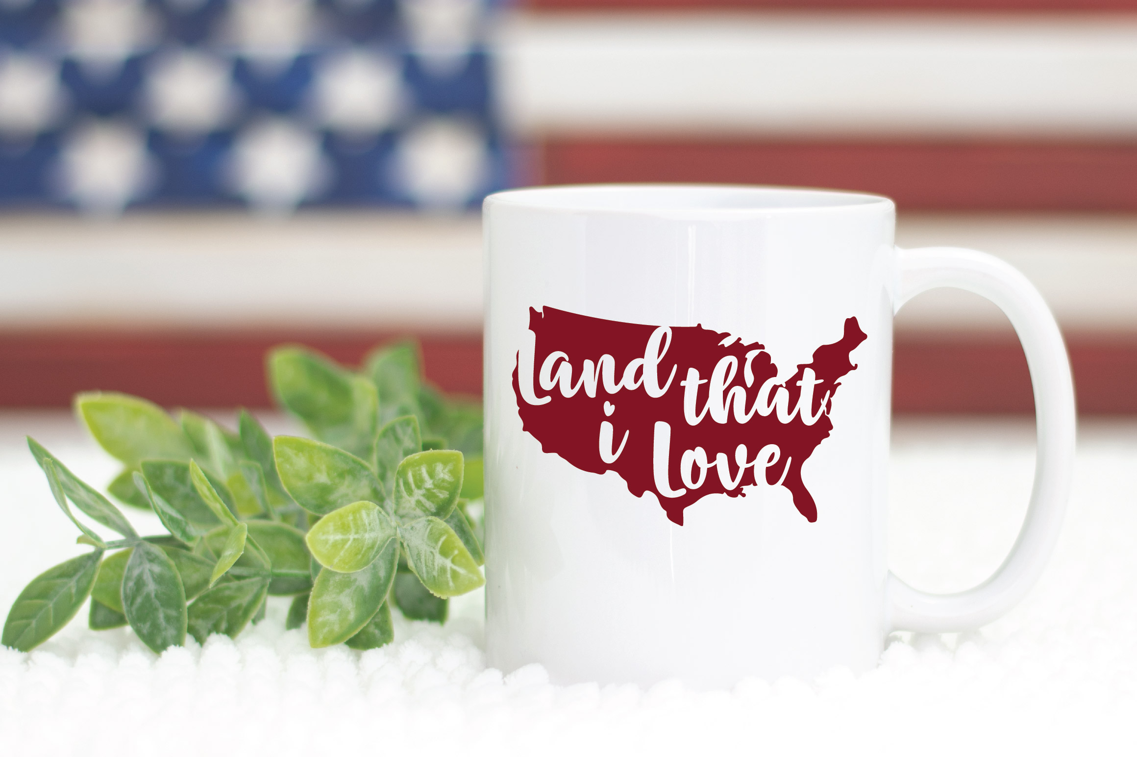 Download Land that I Love SVG Cut File - Patriotic SVG DXF EPS PNG