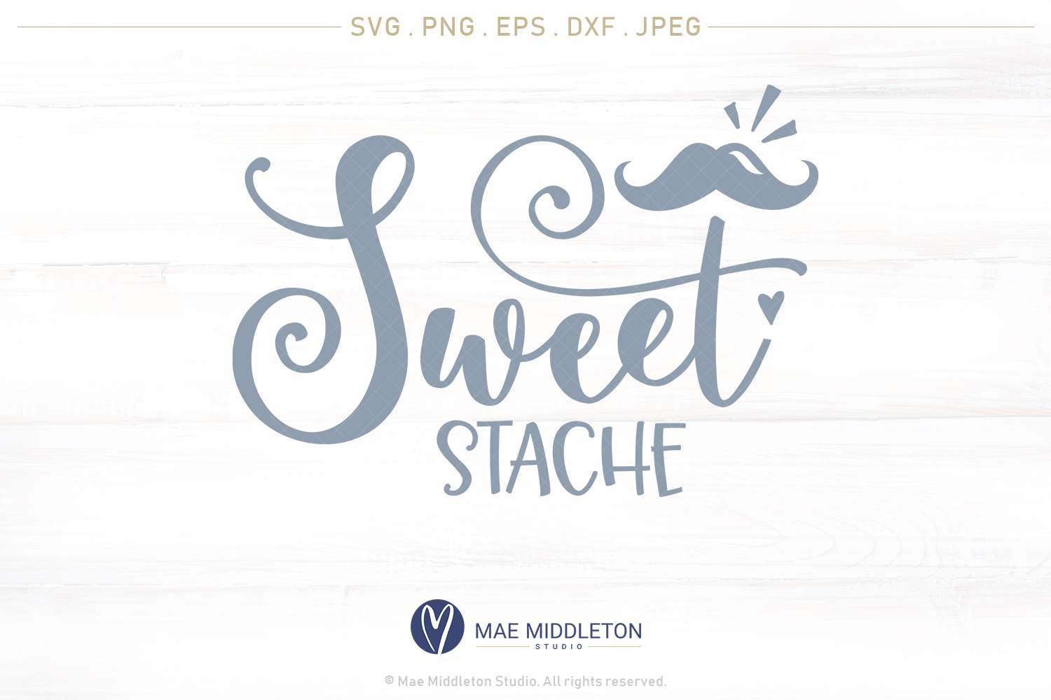 Download Sweet stache, stash jar decal, svg, printable label designs