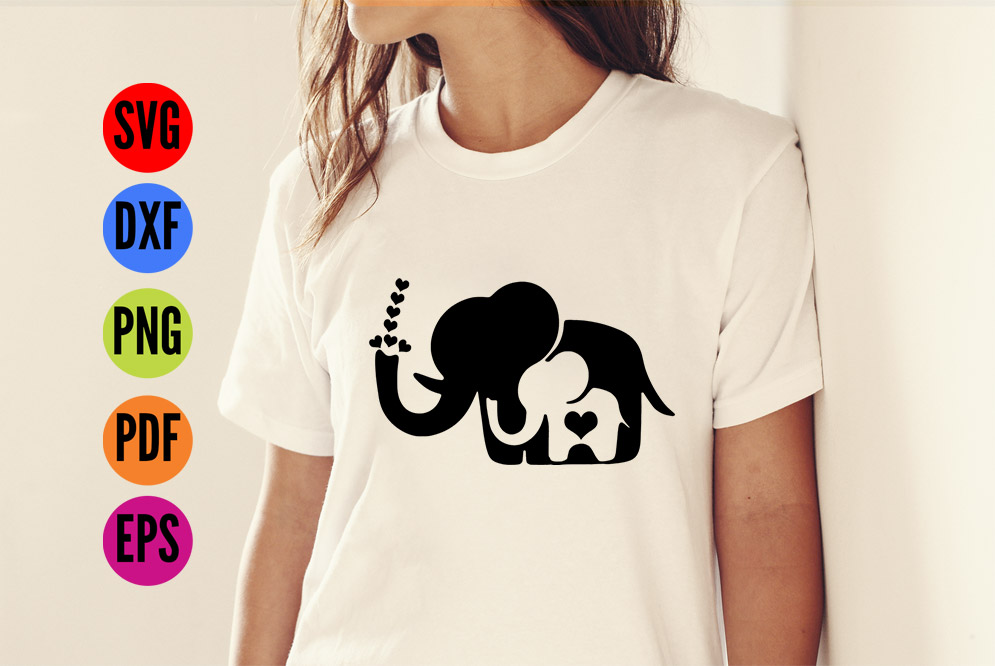 Baby Elephant SVG Cutting File