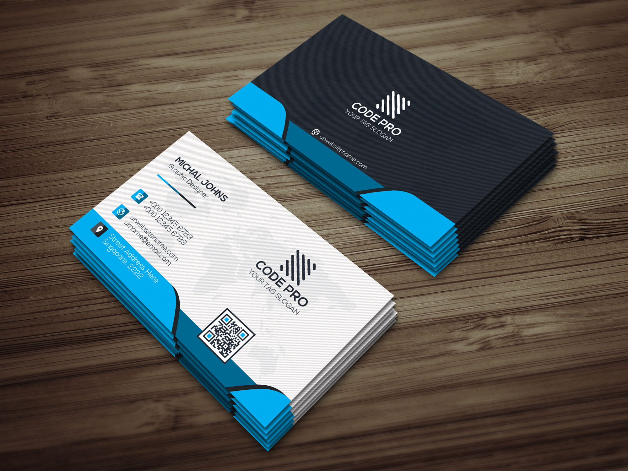 Business card size image