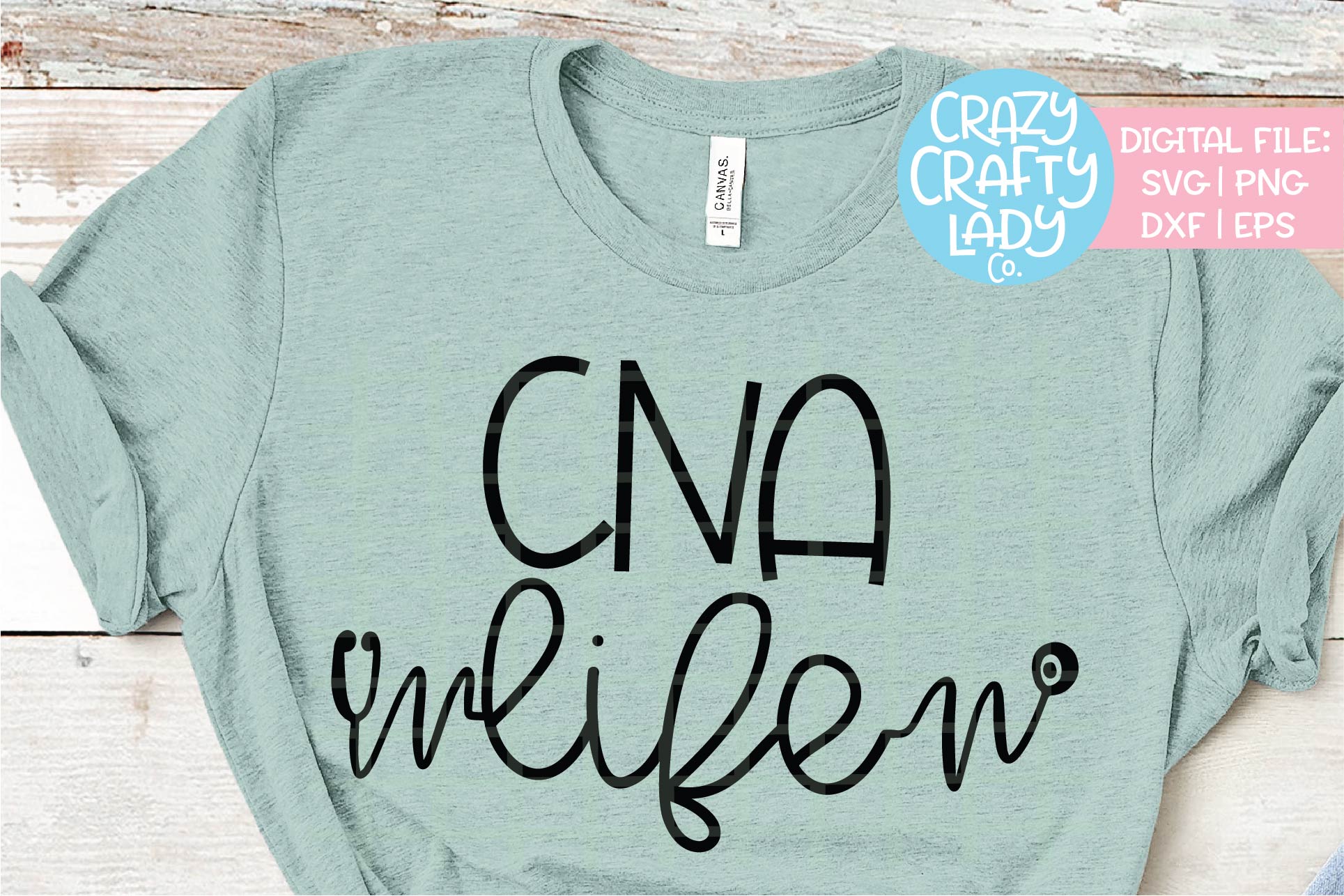 CNA Life SVG DXF EPS PNG Cut File