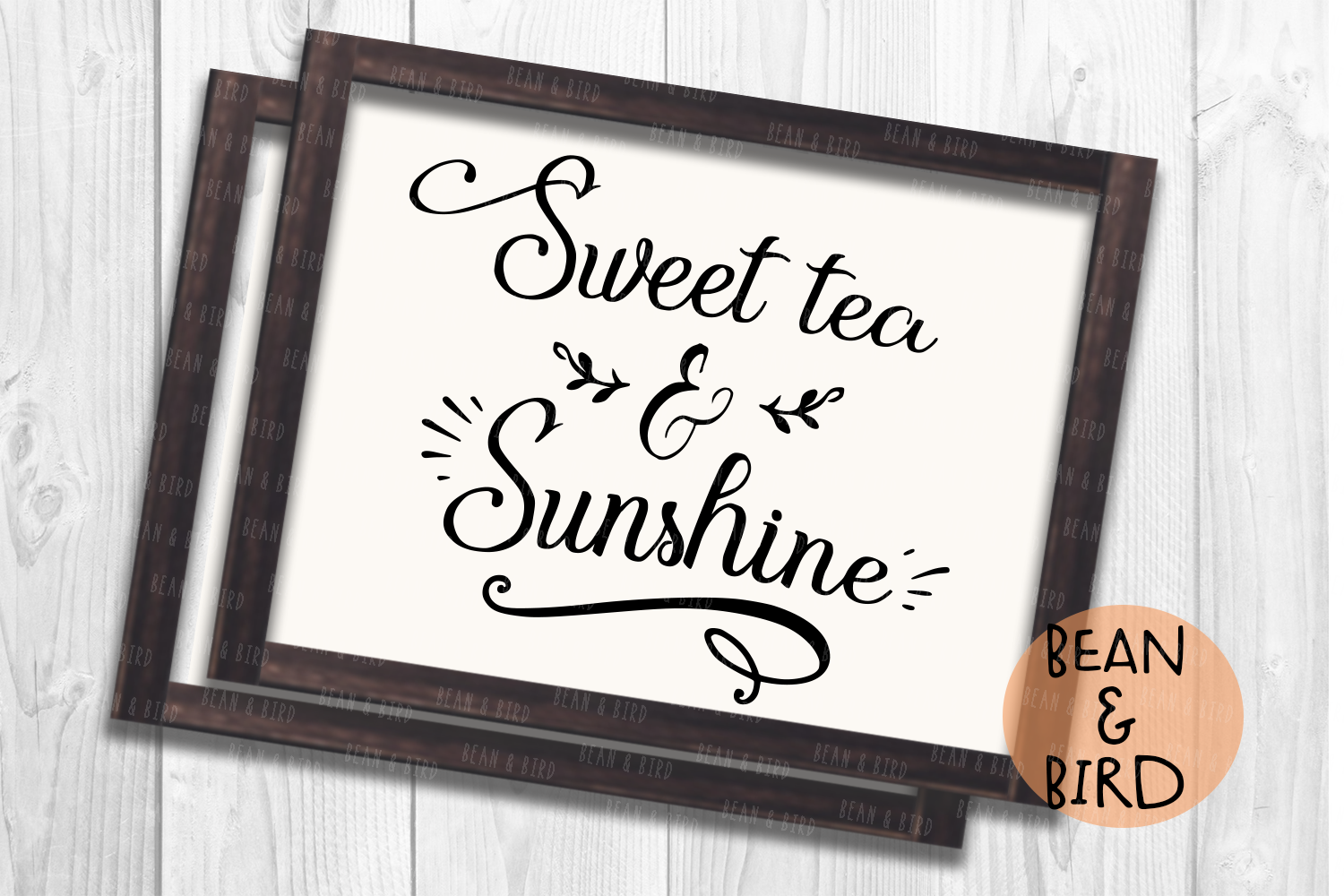 Download Sweet Tea and Sunshine (92079) | SVGs | Design Bundles