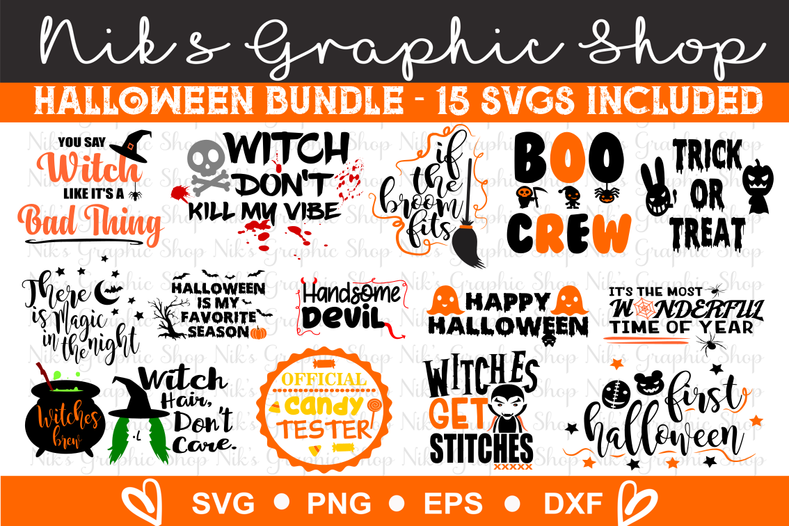 Download Halloween SVG, Witch SVG, Ghost SVG, Halloween Svg Bundle