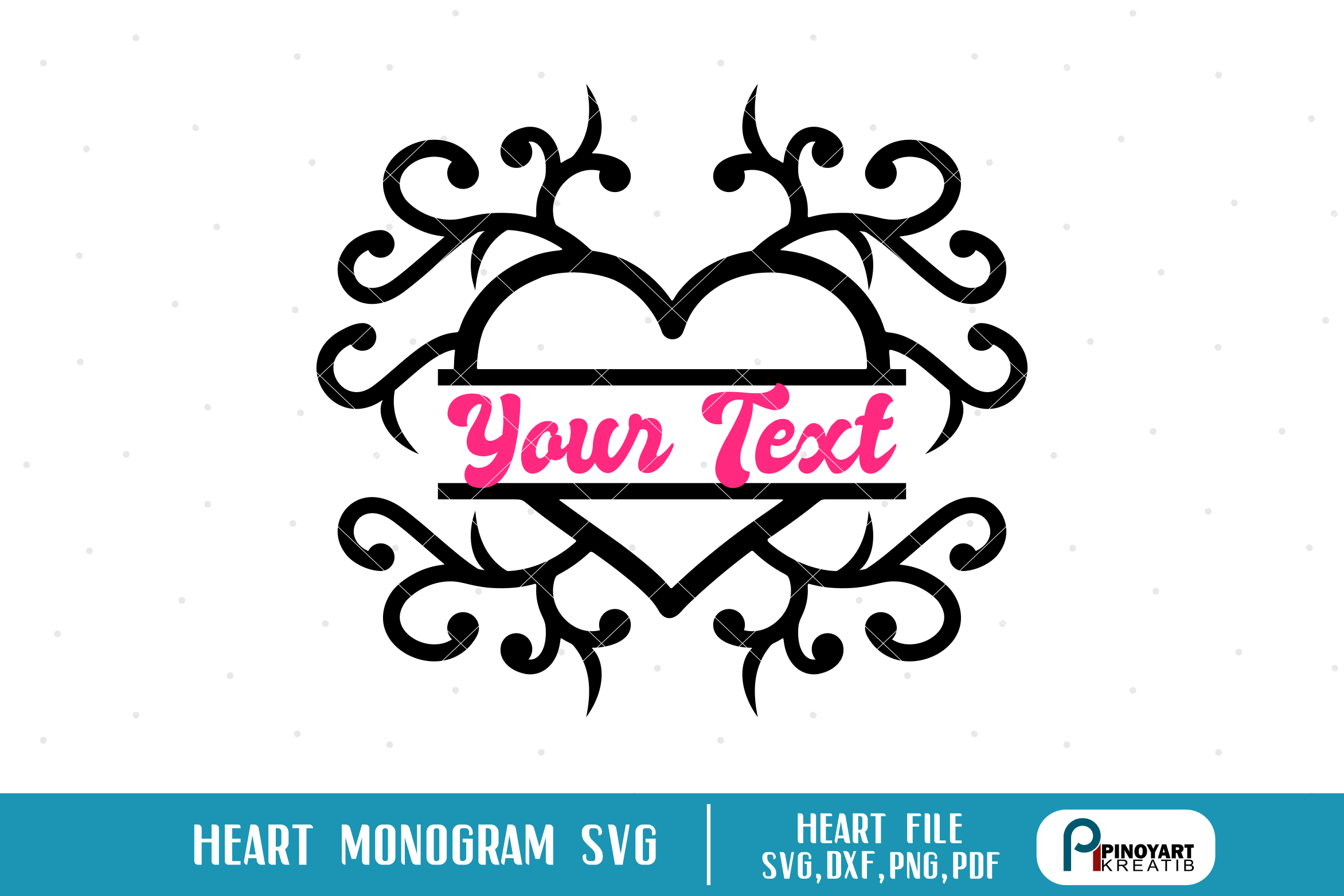 Free Free Heart Monogram Svg 543 SVG PNG EPS DXF File