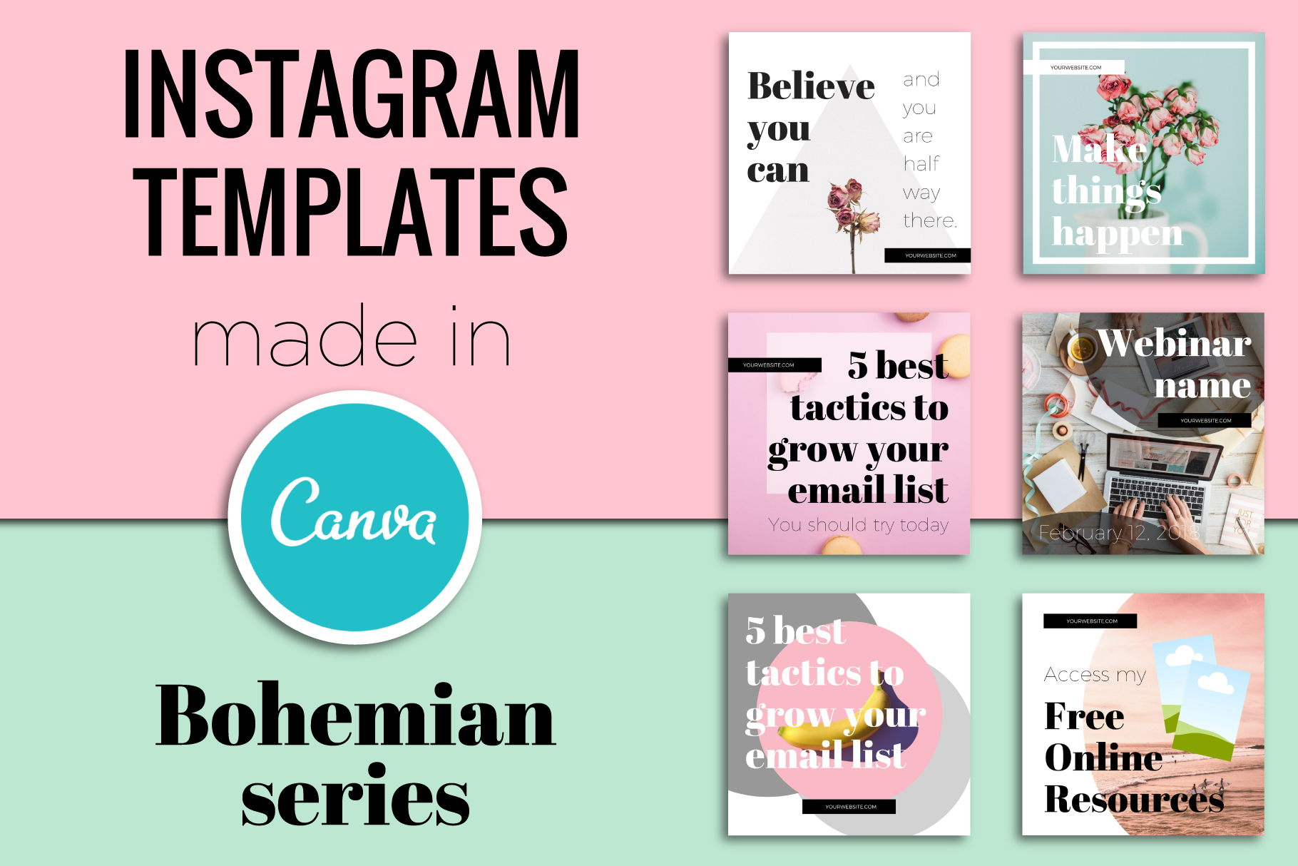 Instagram Templates Made In Canva