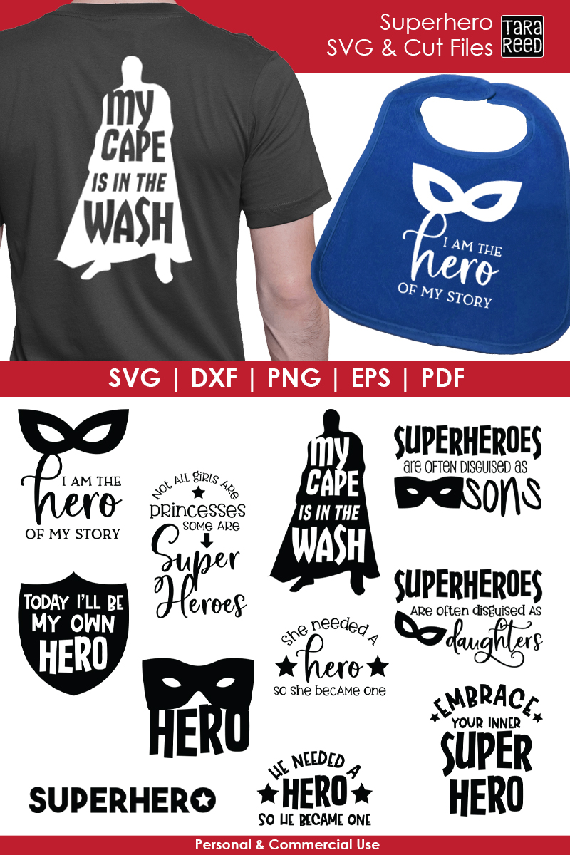 Superhero Bundle (85156) | Cut Files | Design Bundles