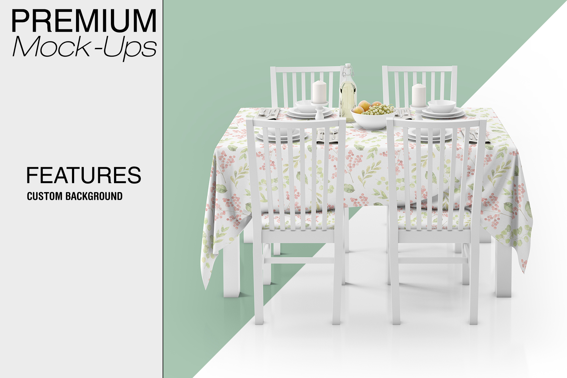 Download Tablecloth Mockup Set