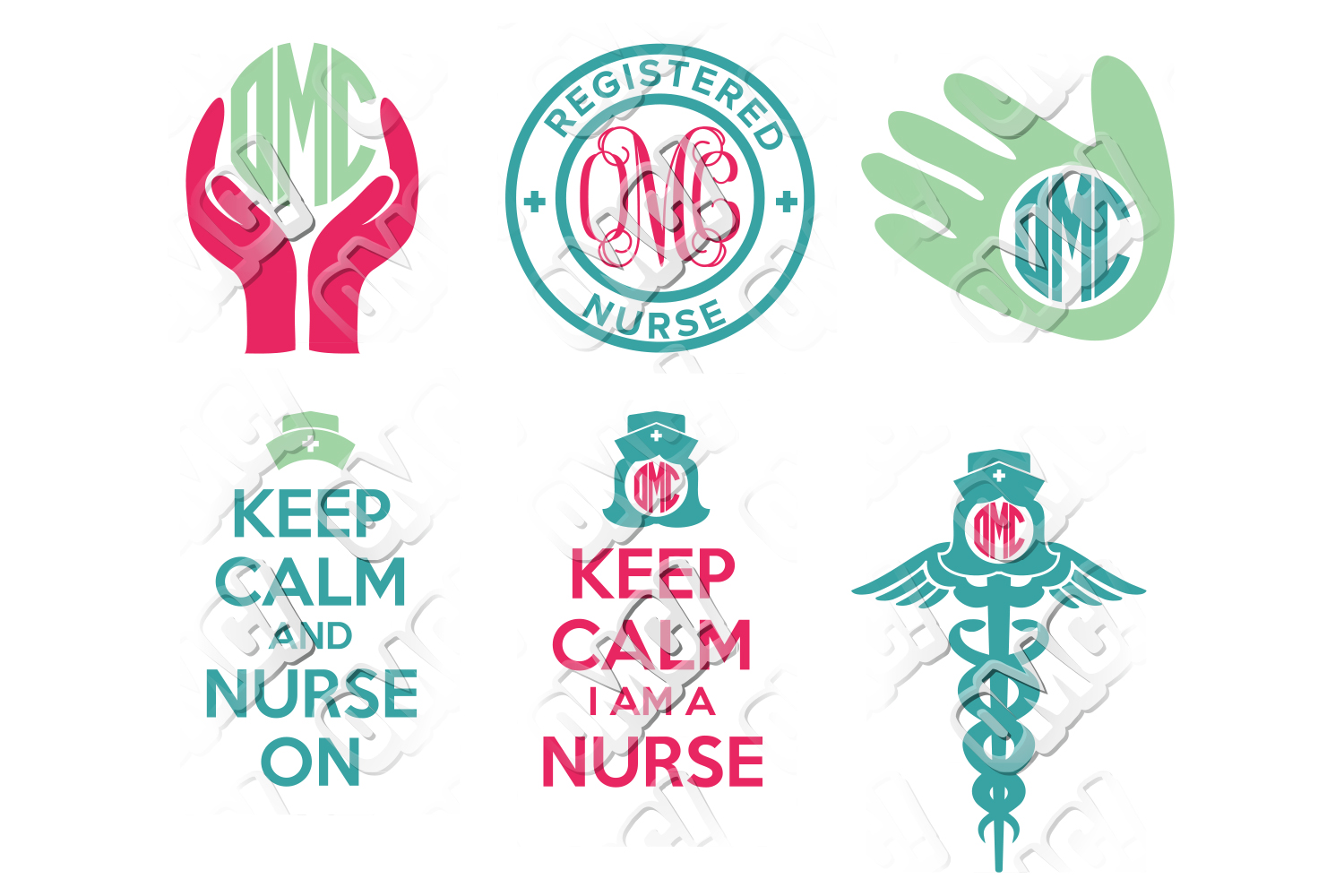 Download Nurse SVG Bundle (69083) | Cut Files | Design Bundles