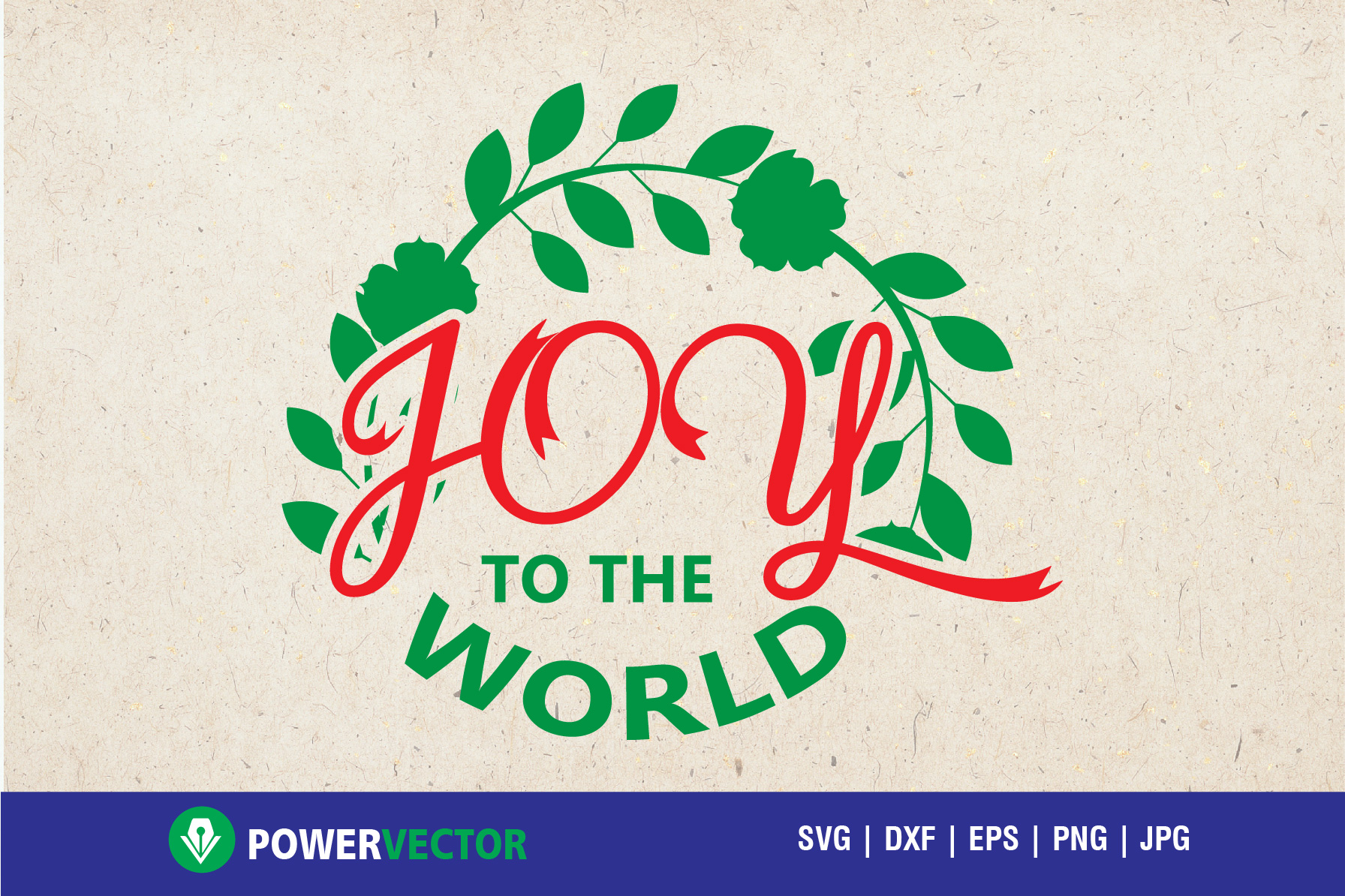 Download Joy To The World SVG cutting file for Cricut, Silhouette