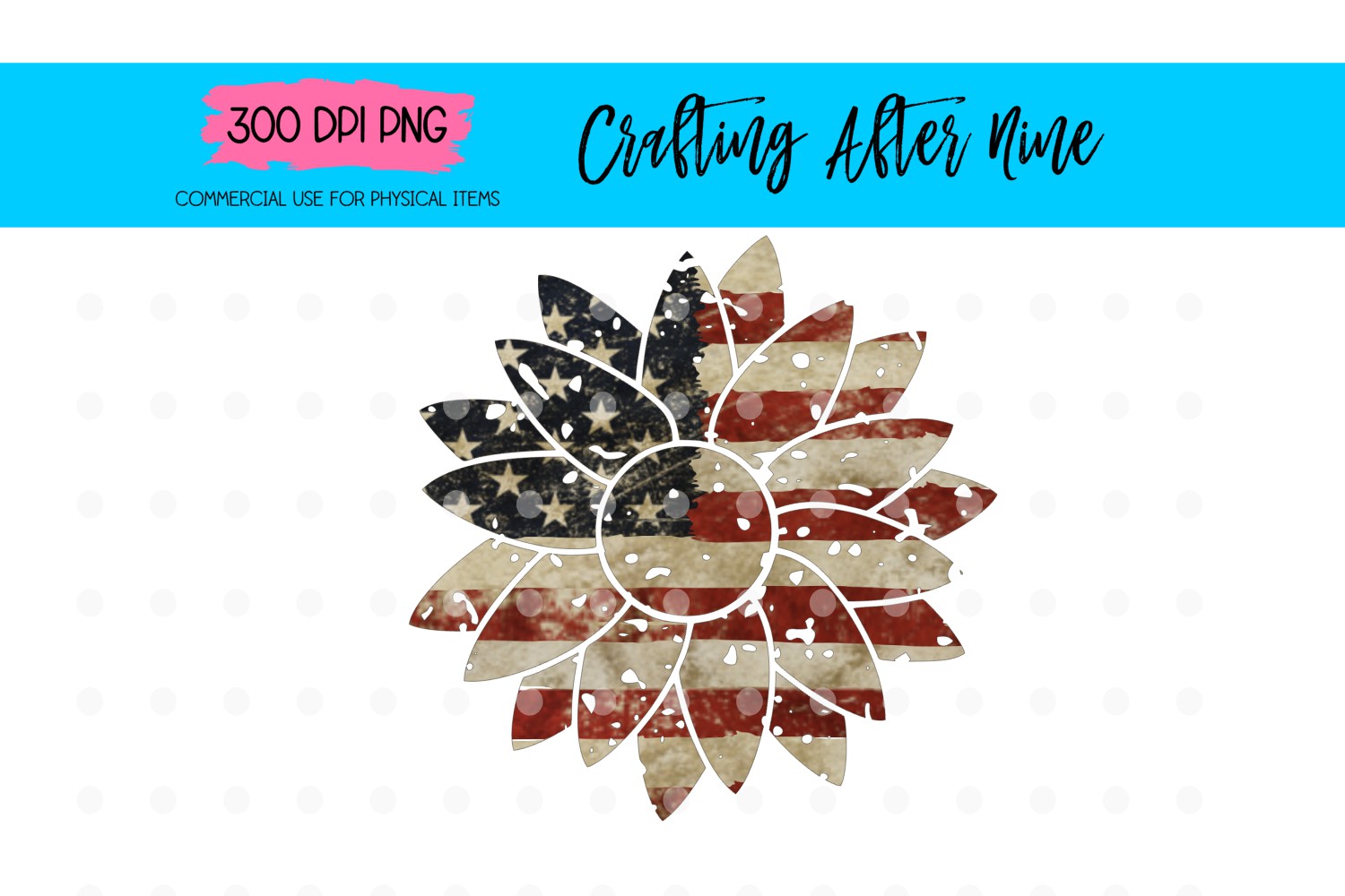 Free Free 169 Red White Blue Sunflower Svg SVG PNG EPS DXF File