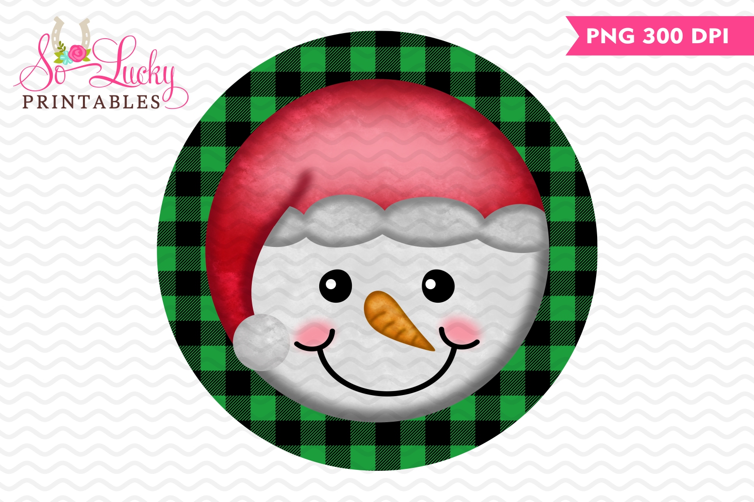 This is an image of Printable Snowman Face with applique It is a picture of Printable Snowman Face with applique