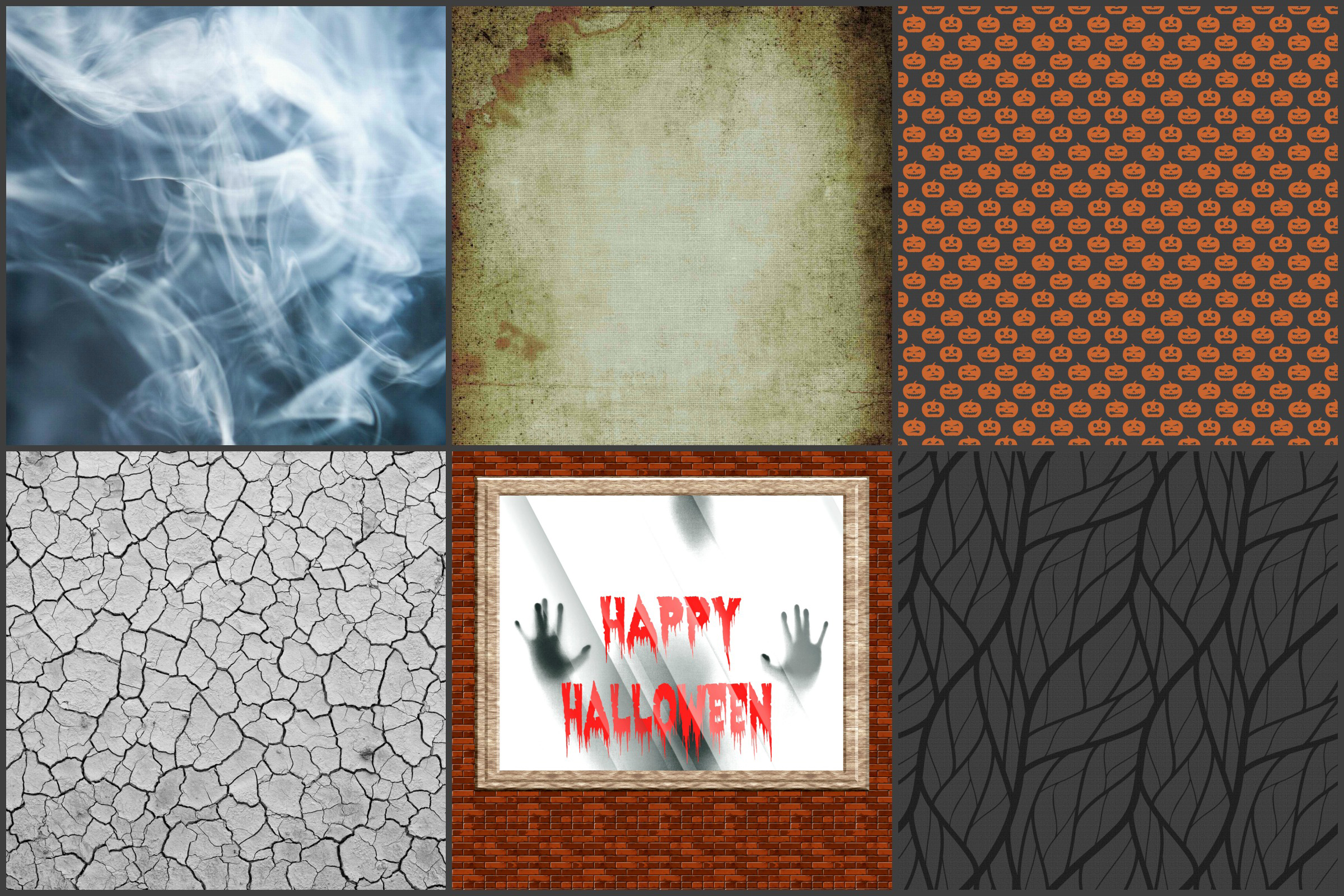 Download Halloween Creepy and Gory Digital Paper Bundle (303033 ...