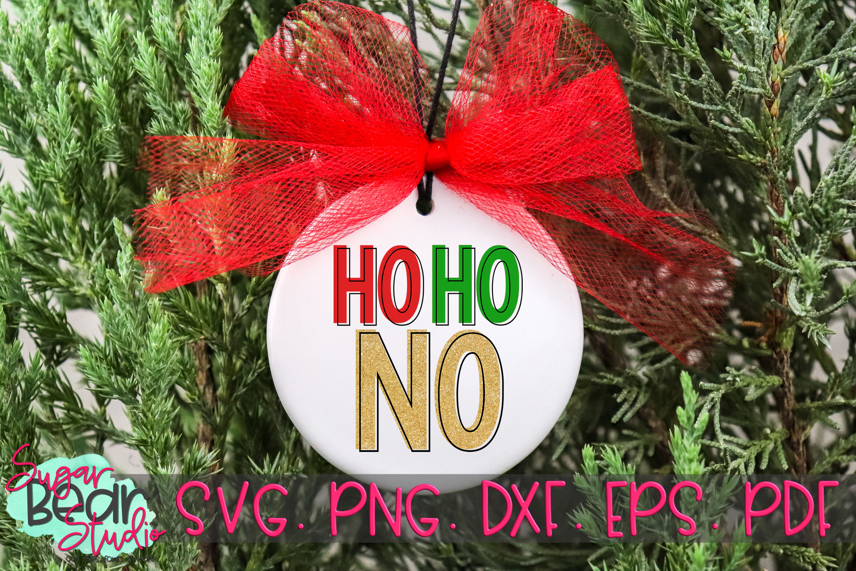 Ho Ho No An Anti Christmas SVG (304282) SVGs Design Bundles