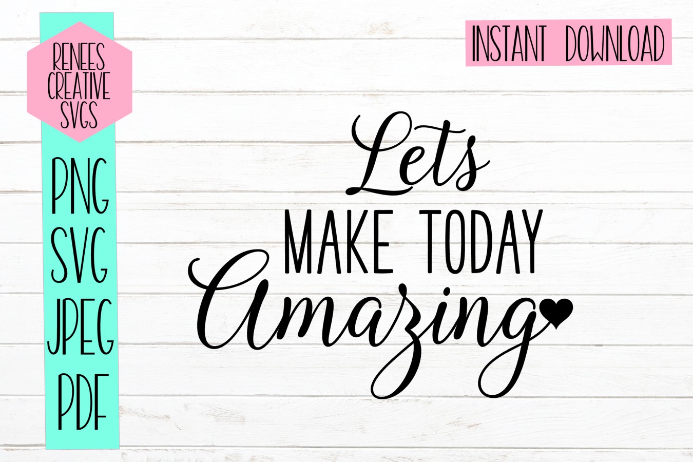 Lets make today amazing |Quote SVG | SVG Cut file