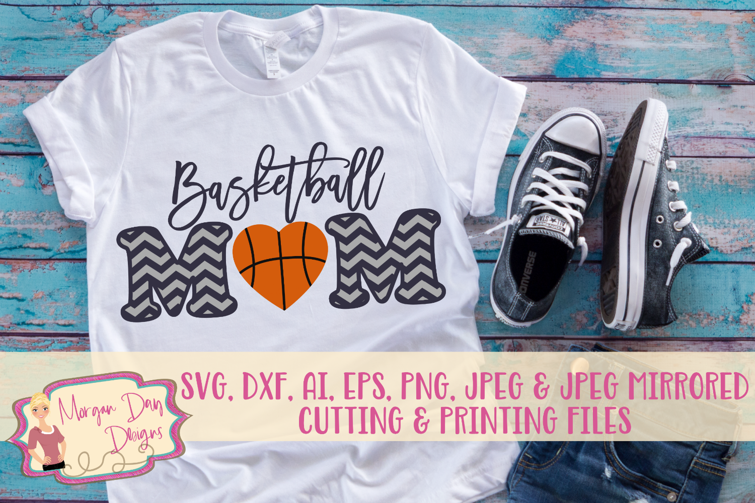 Basketball Mom SVG, DXF, AI, EPS, PNG, JPEG (158926 ...