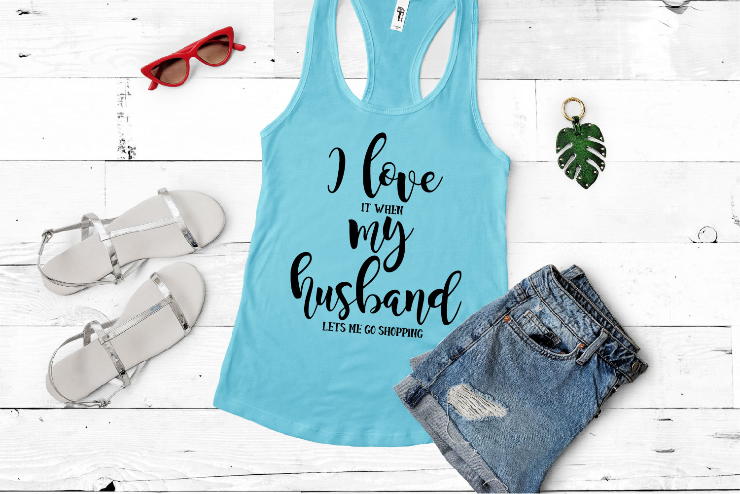 Download I Love My Husband SVG, When My Husband Lets Me Shop SVG