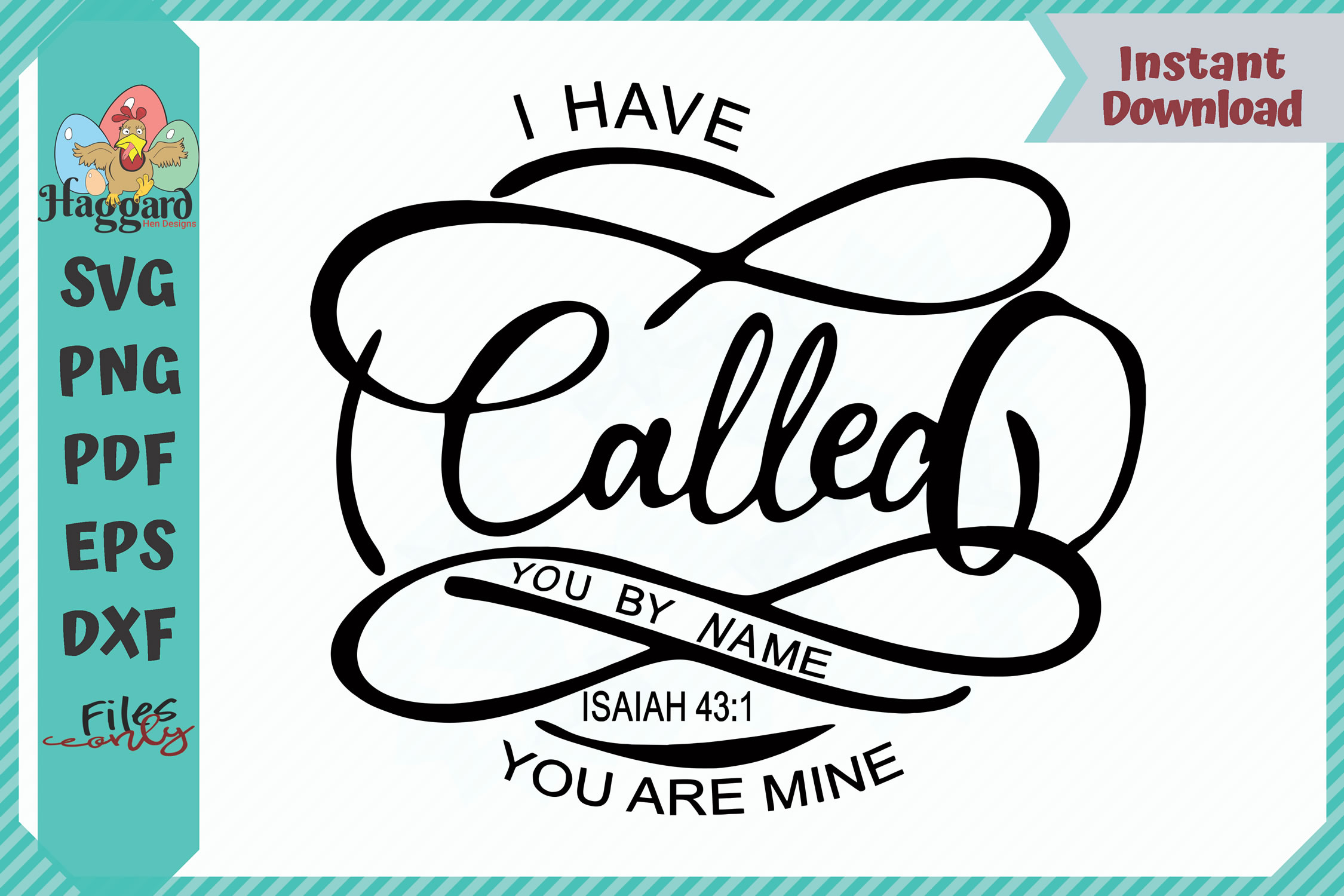 HHD I Have Called You By Name SVG