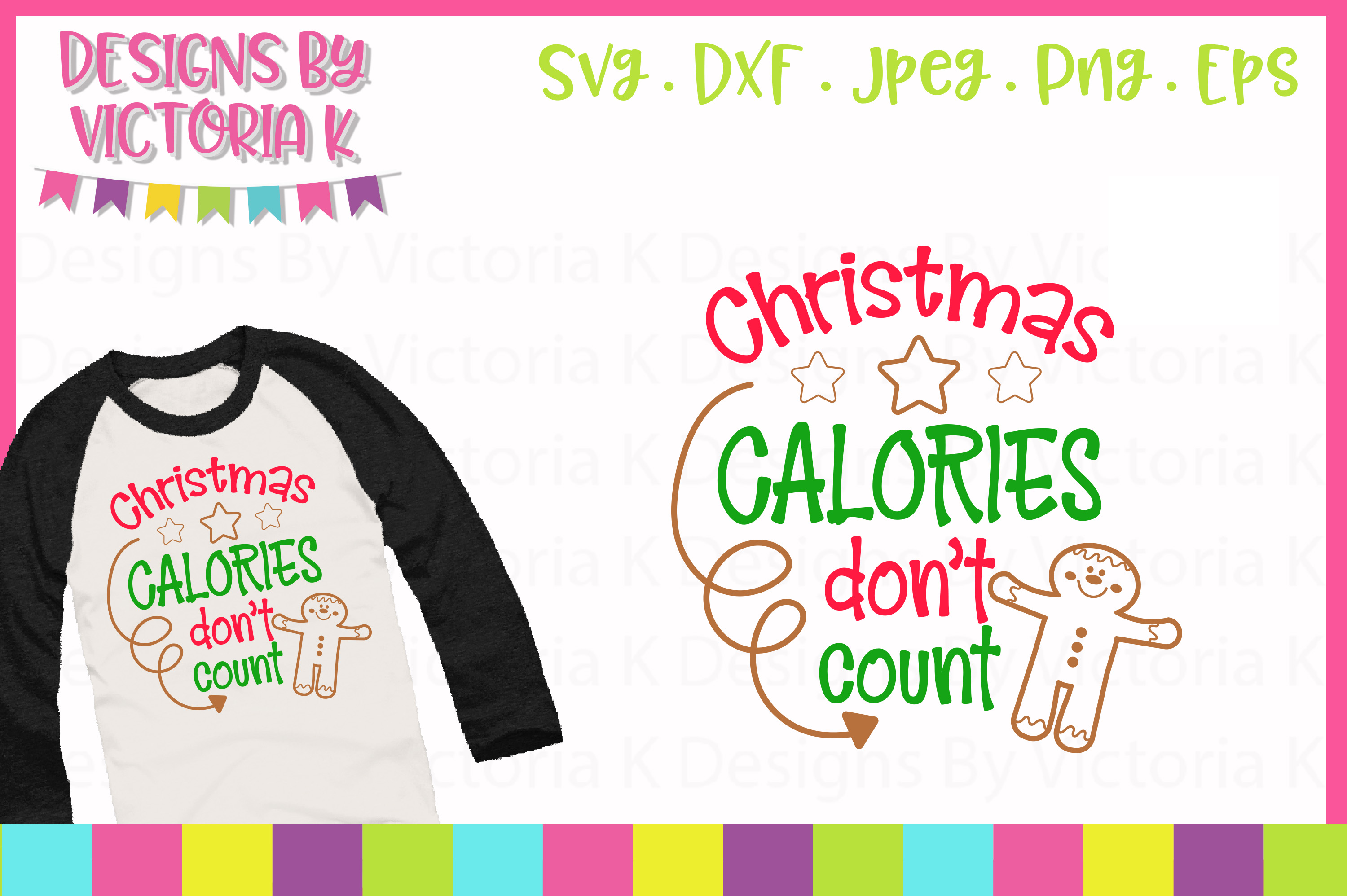 Download Christmas Calories don't count, Christmas, SVG, DXF, PNG ...