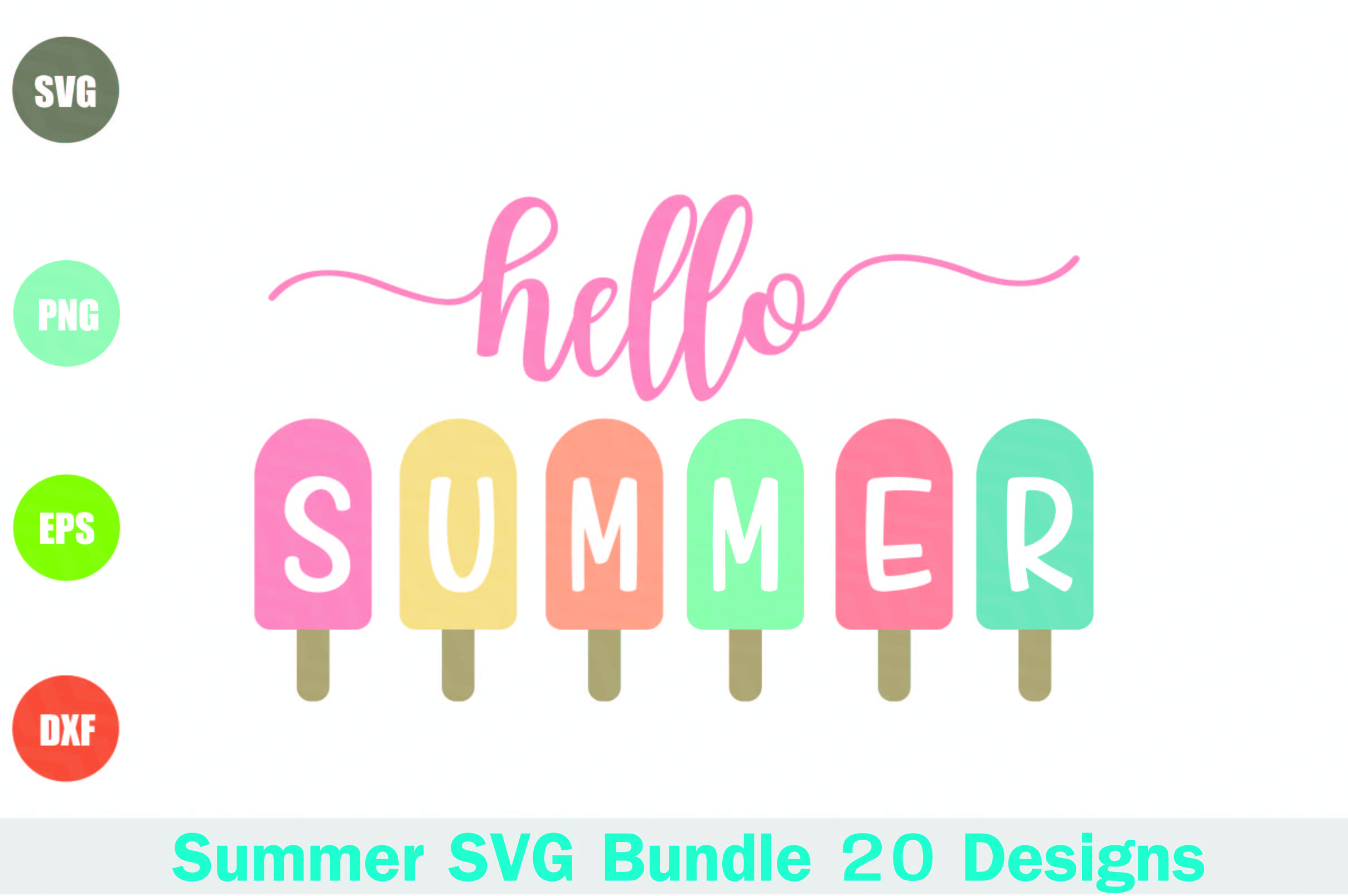 Summer SVG Bundle 20 Designs (277825) | SVGs | Design Bundles