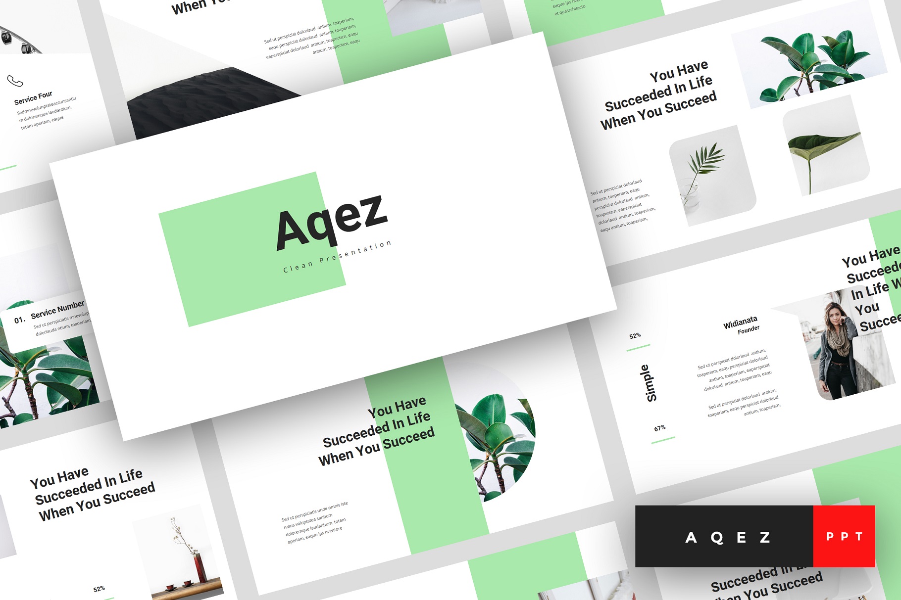 aqez clean powerpoint template clean powerpoint template
