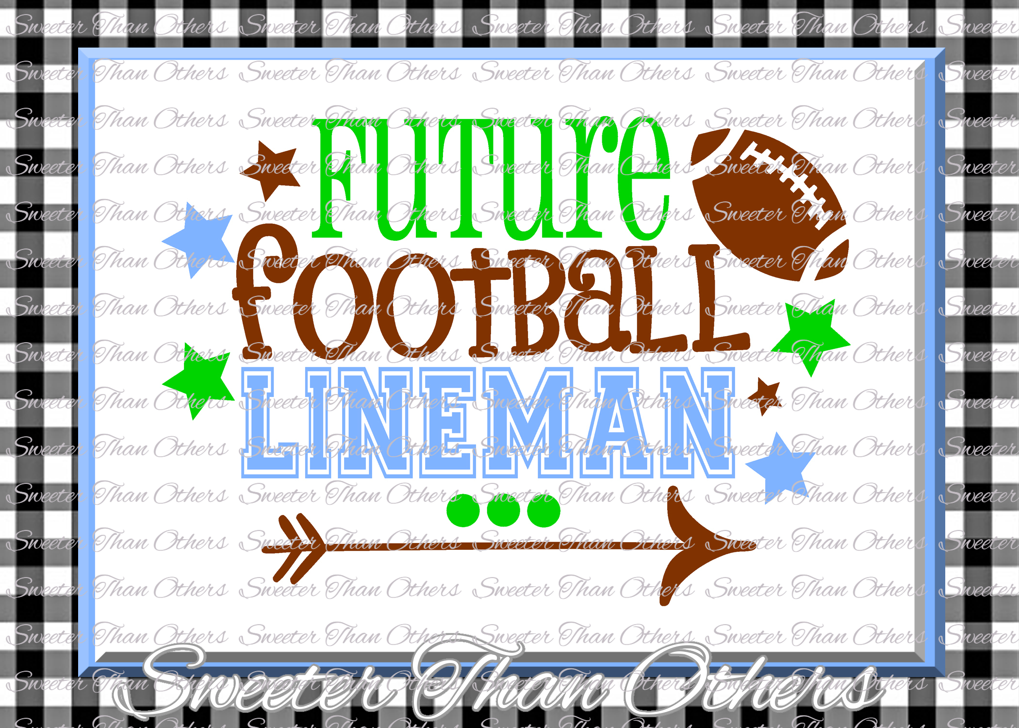 Football Svg, Future Football Lineman svg