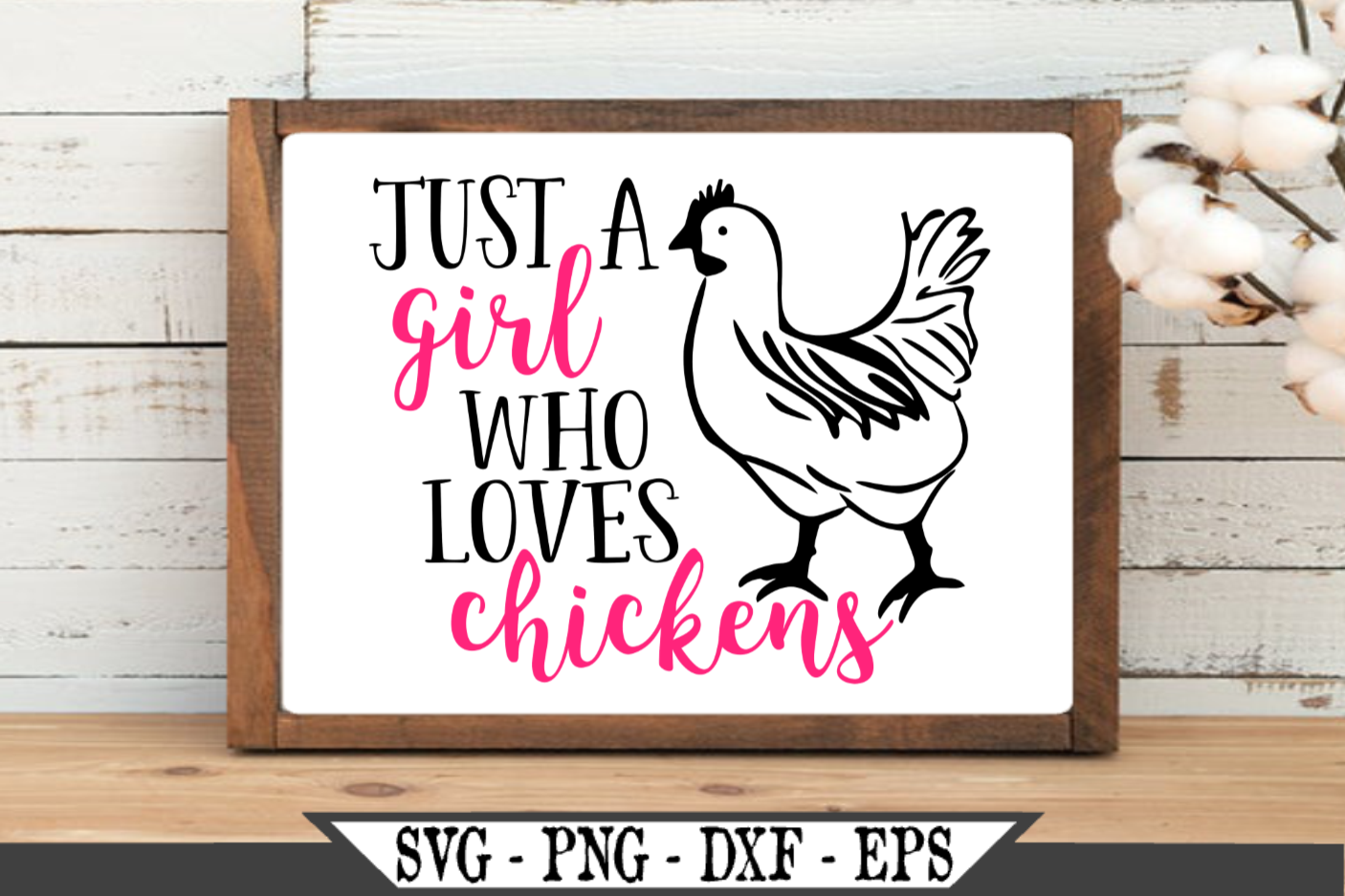 just a girl who loves chickens