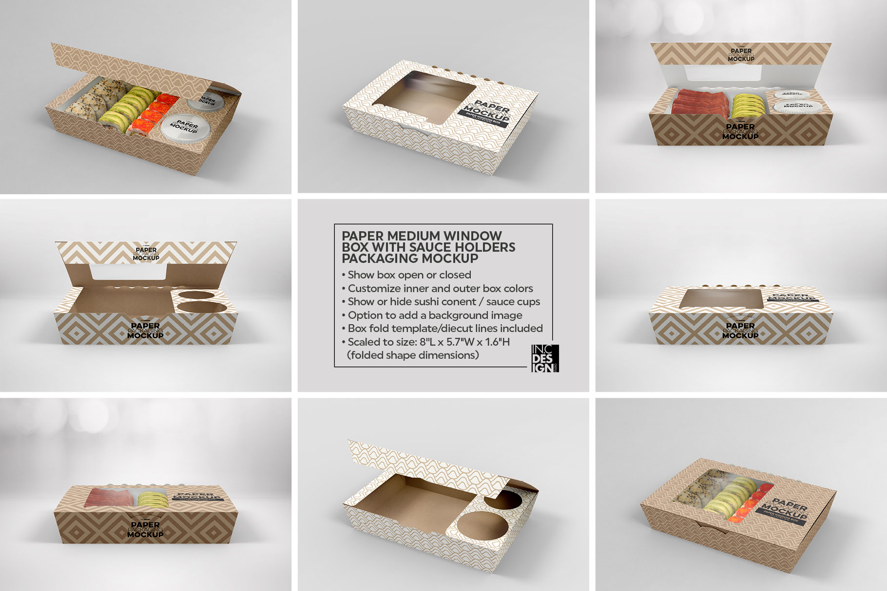 VOL. 19 Paper Box Packaging Mockups (372024) | Branding | Design Bundles