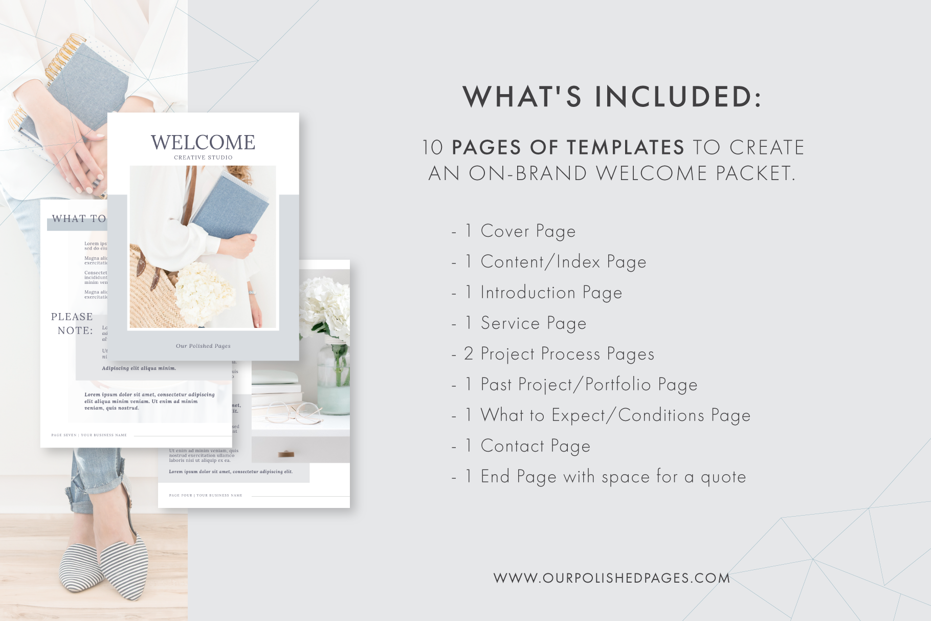 Client Packet Canva Template