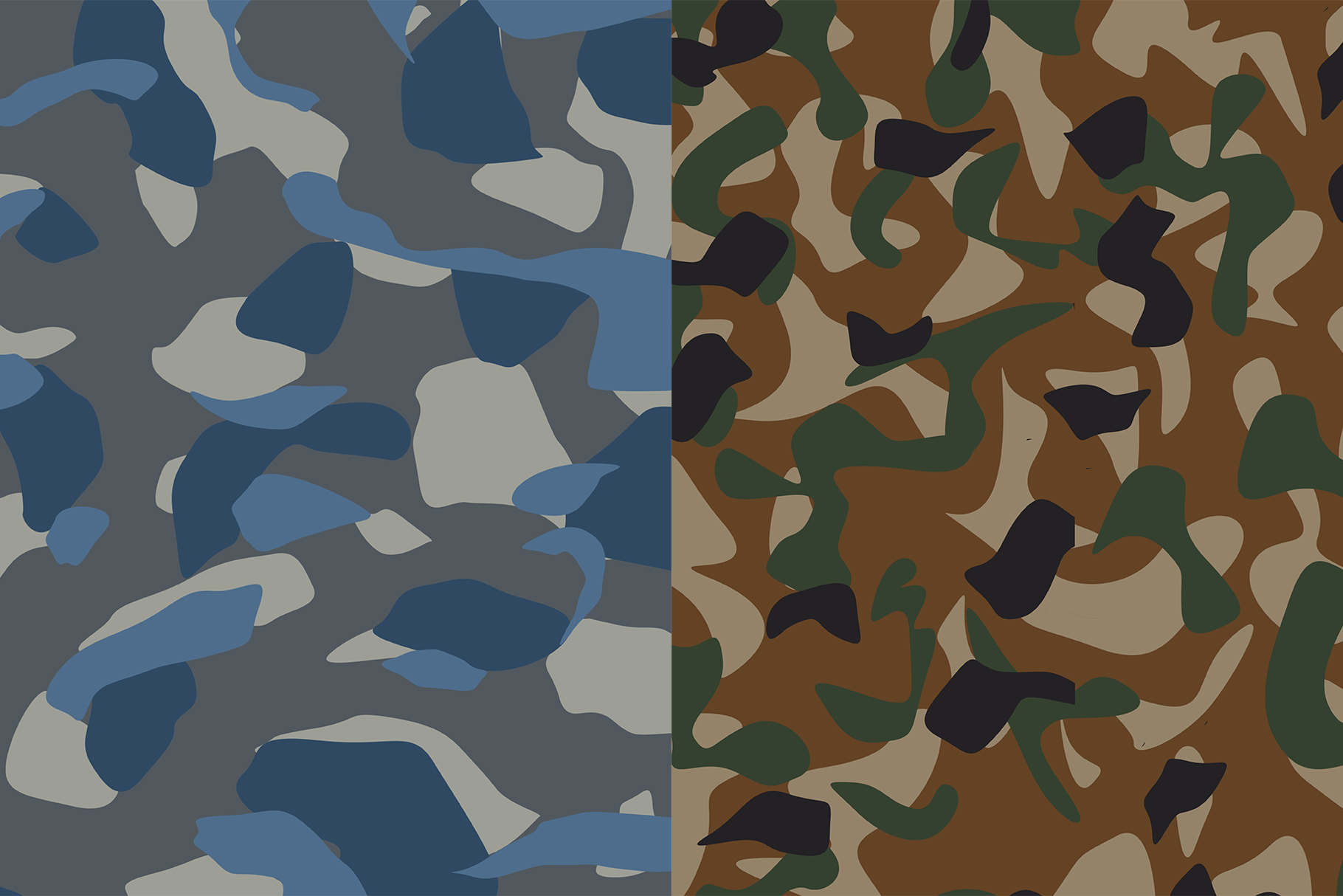 Types of camouflage patterns - regdrop