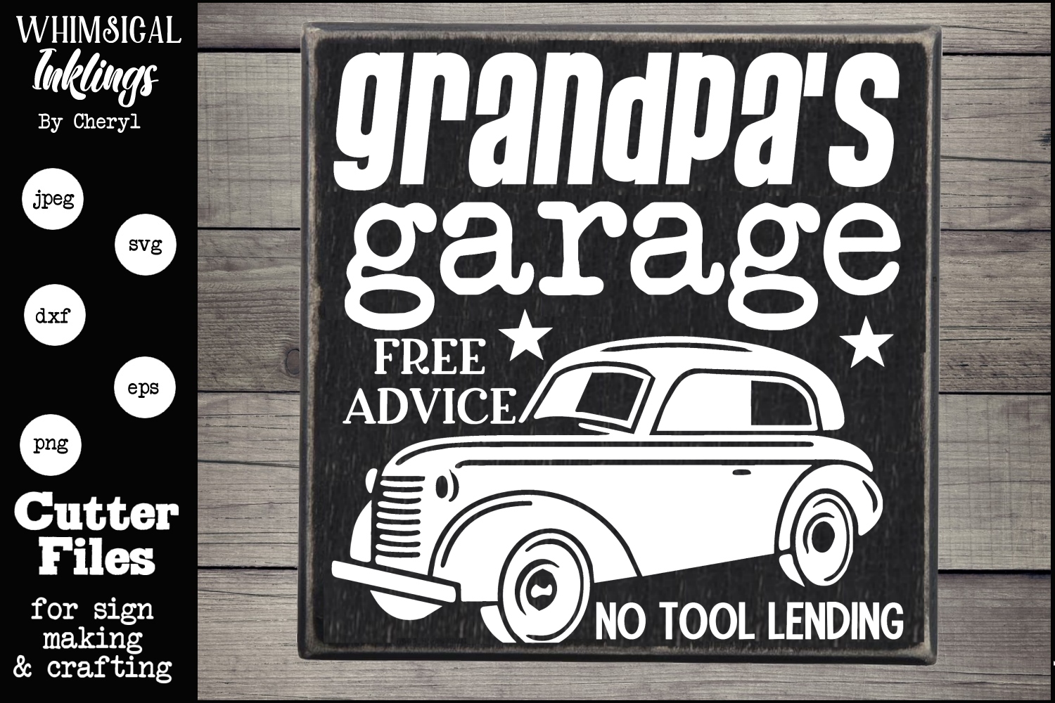 Download Grandpas Classic Garage SVG (258947) | SVGs | Design Bundles