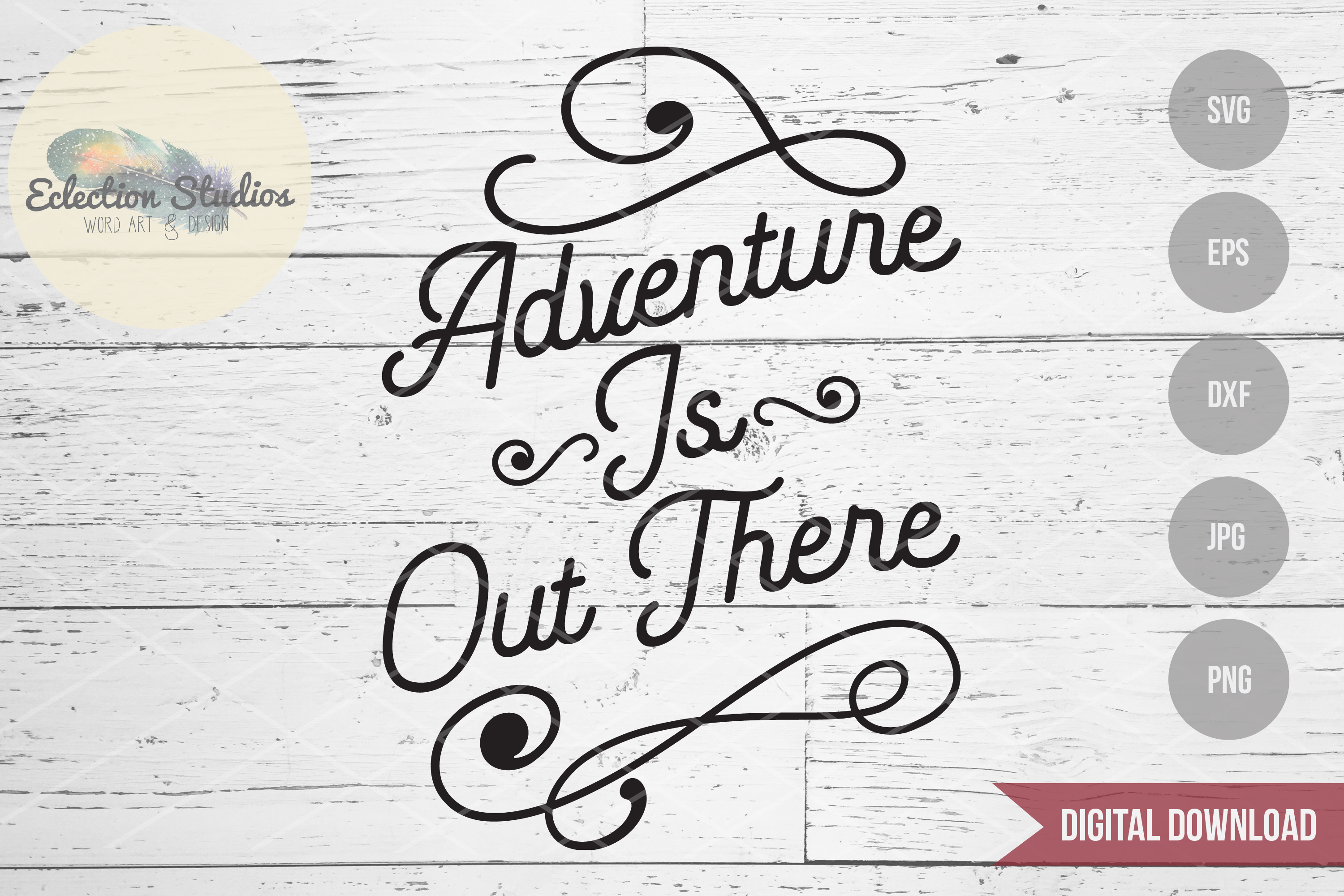 Adventure Is Out There SVG (85196) | Cut Files | Design Bundles