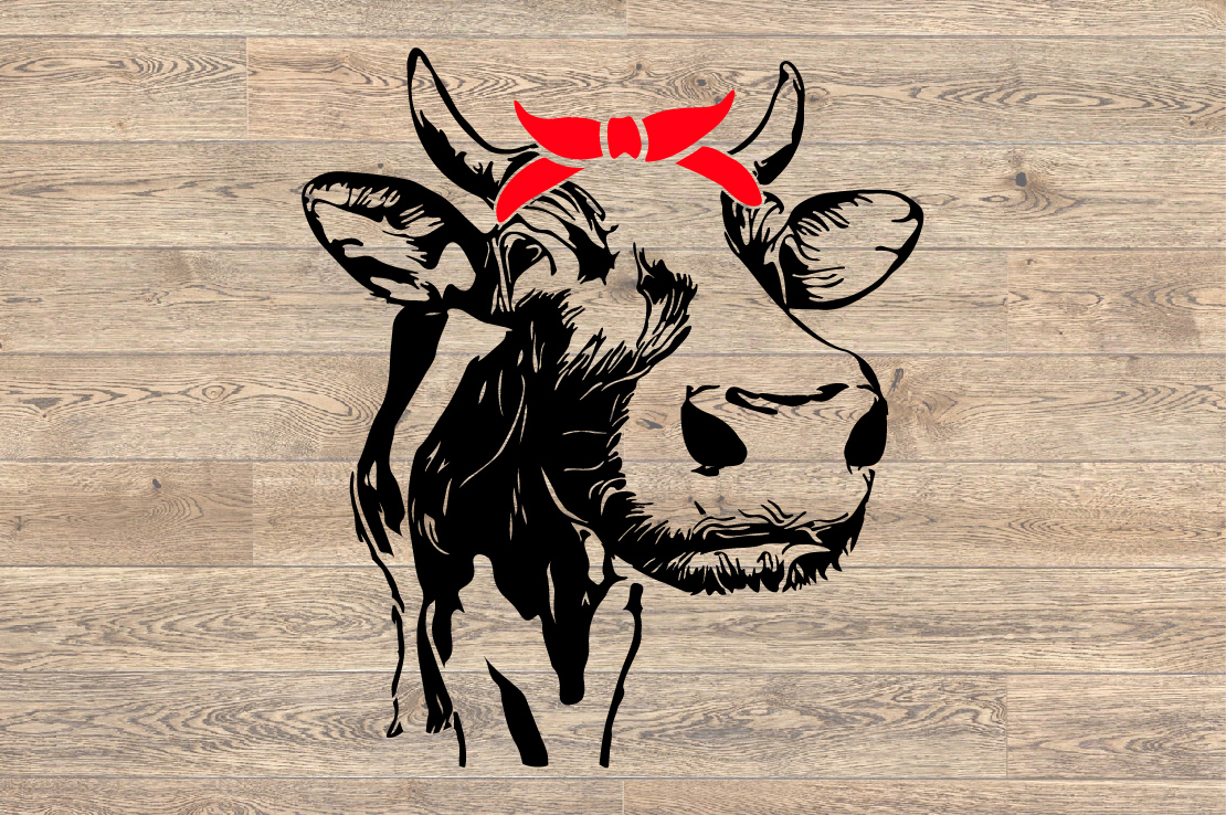 Download Cow Bandana SVG cattle matador cowboy Buffalo Heifer 1291s ...