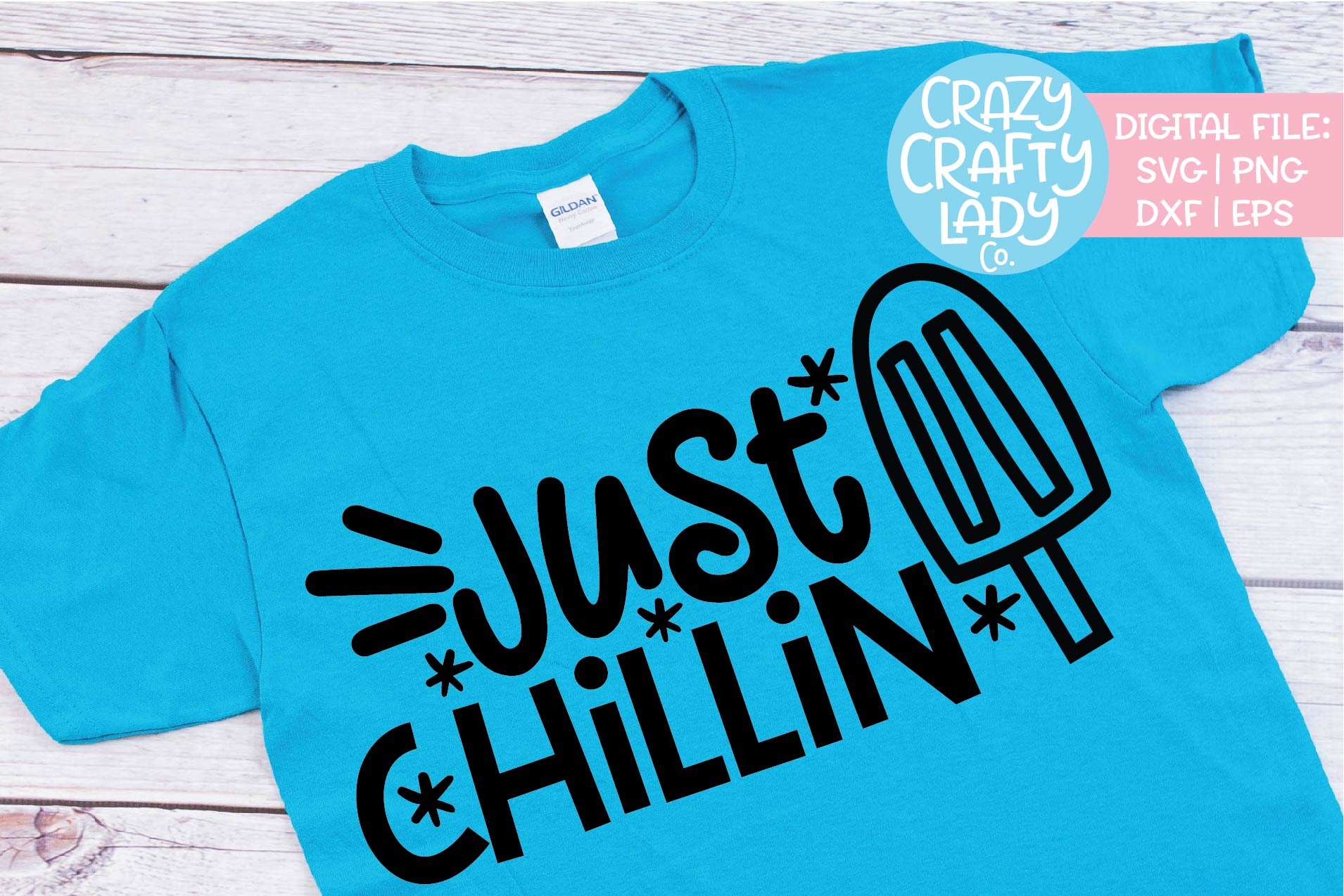 Download Just Chillin Popsicle Summer SVG DXF EPS PNG Cut File ...