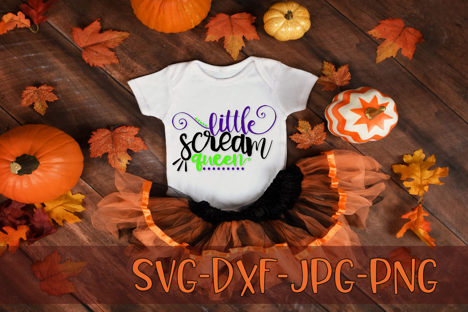 Little scream queen svg, Halloween svg (109528) | SVGs ...