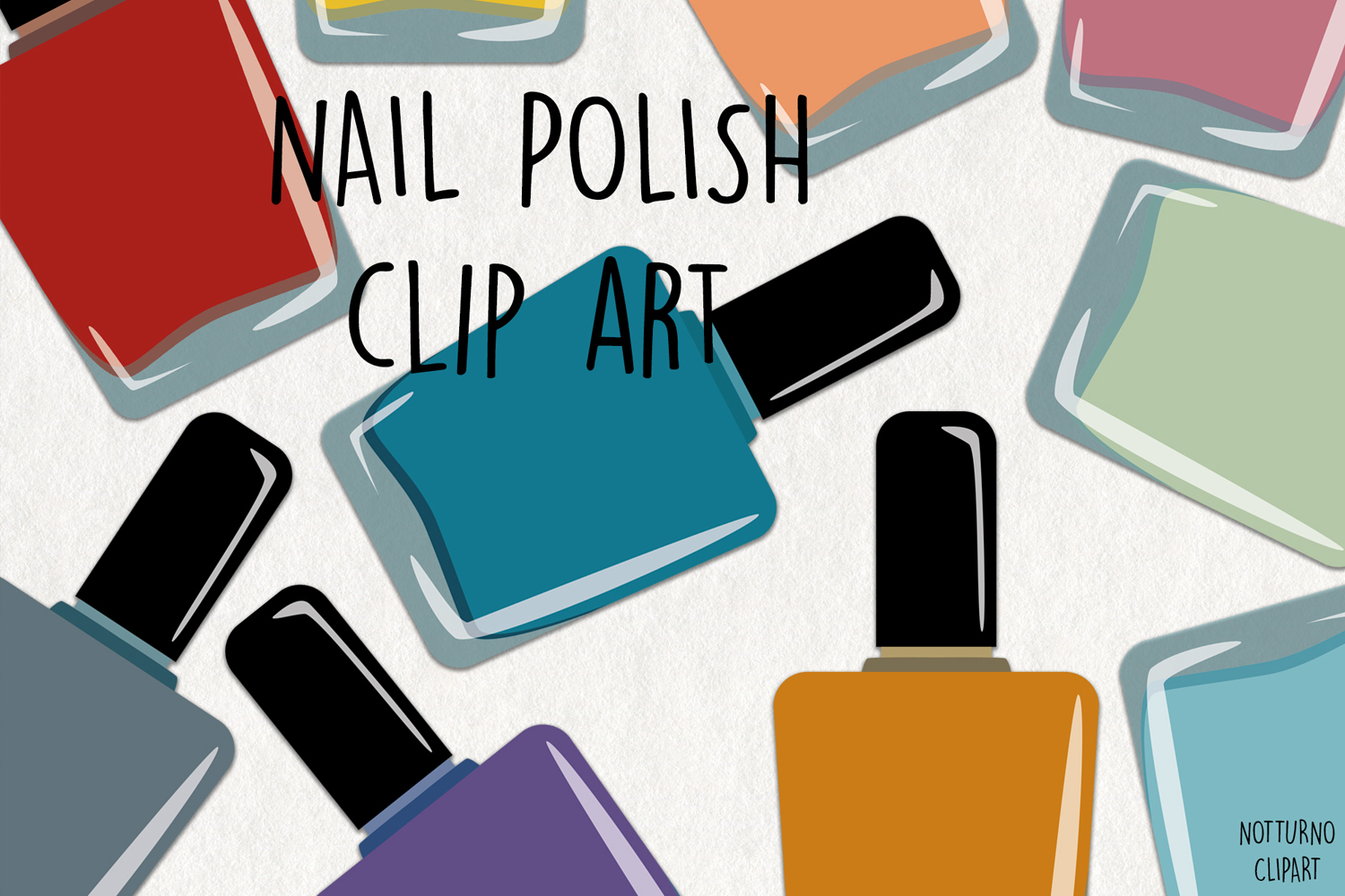 Download Nail Polish SVG Clipart.