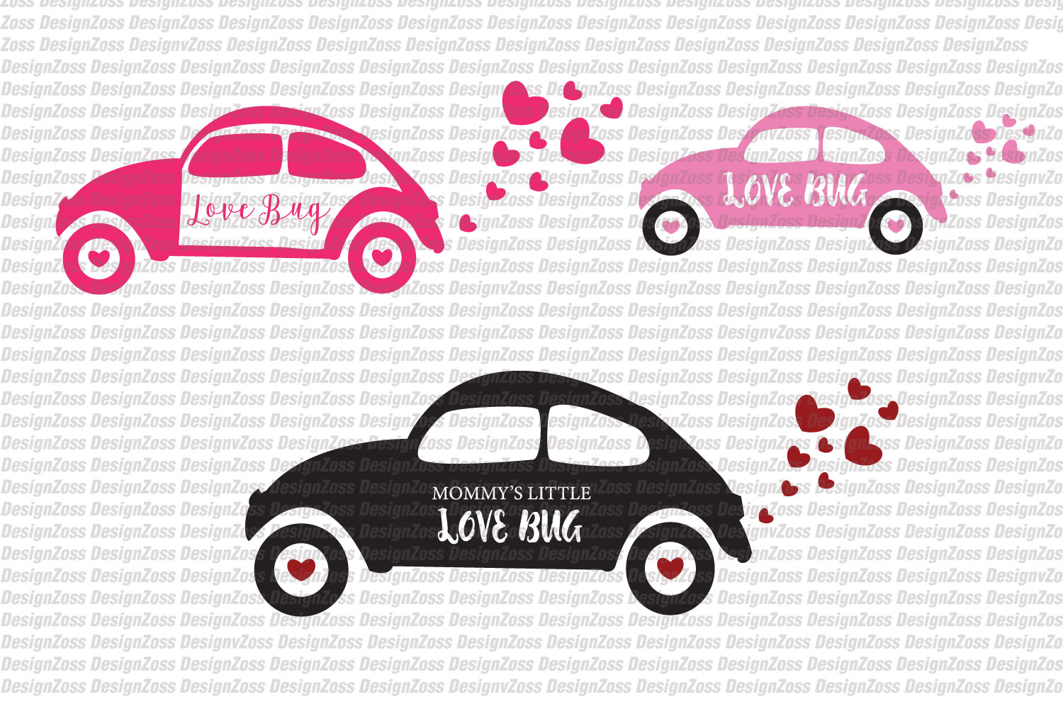 Download Love bug Car graphic file designs | svg | png | jpg| dxf